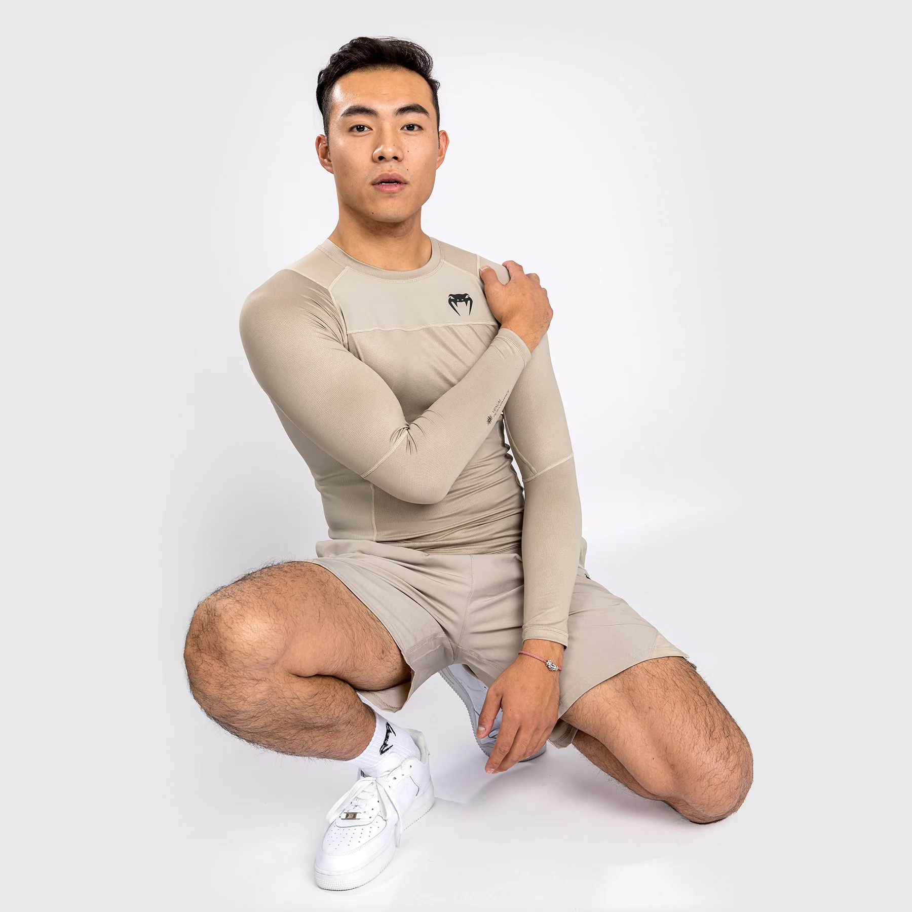 Venum G-Fit Air Rashguard – Sand - Image 4
