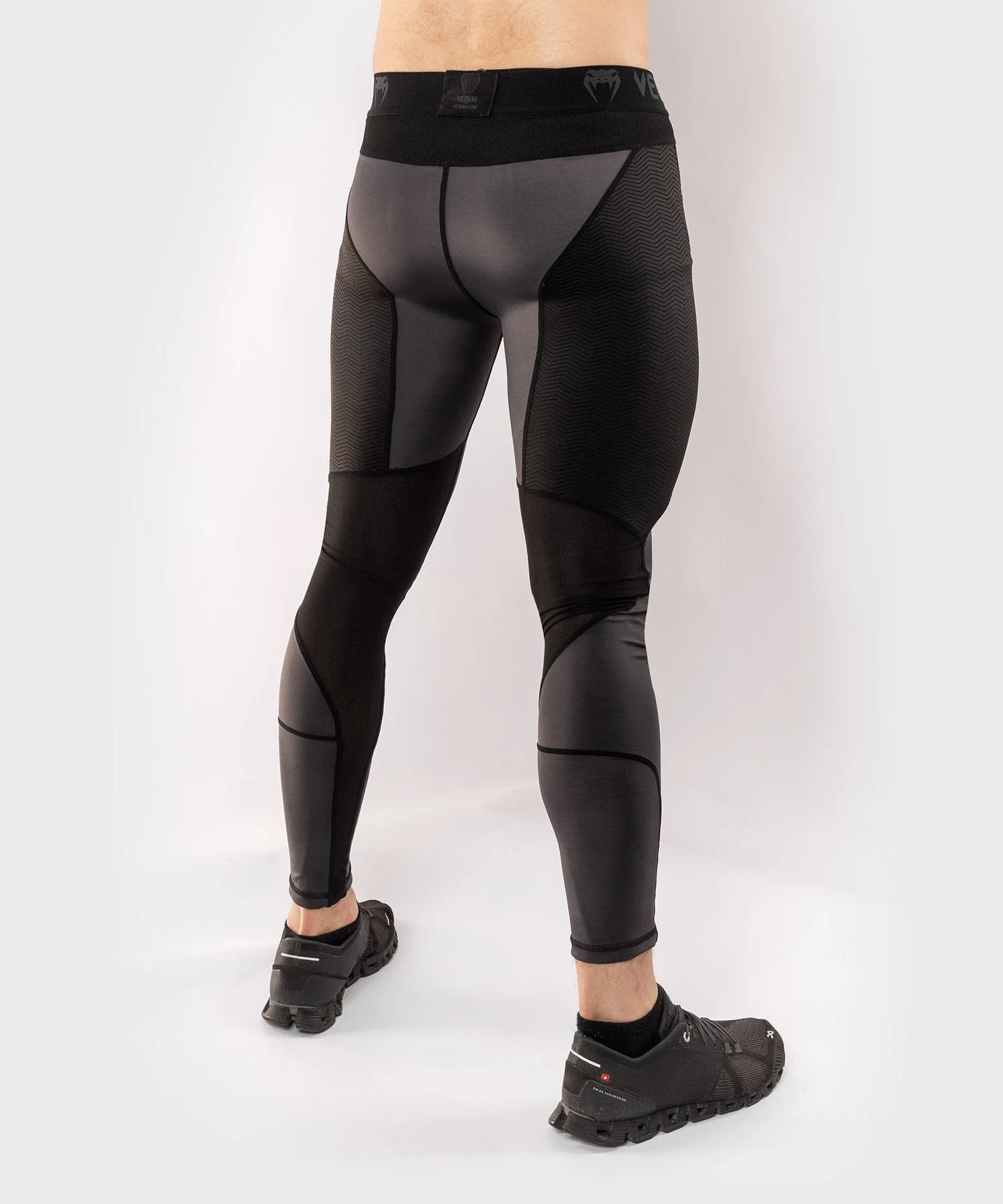 Venum G-Fit Spats - Grau/Schwarz - Image 3