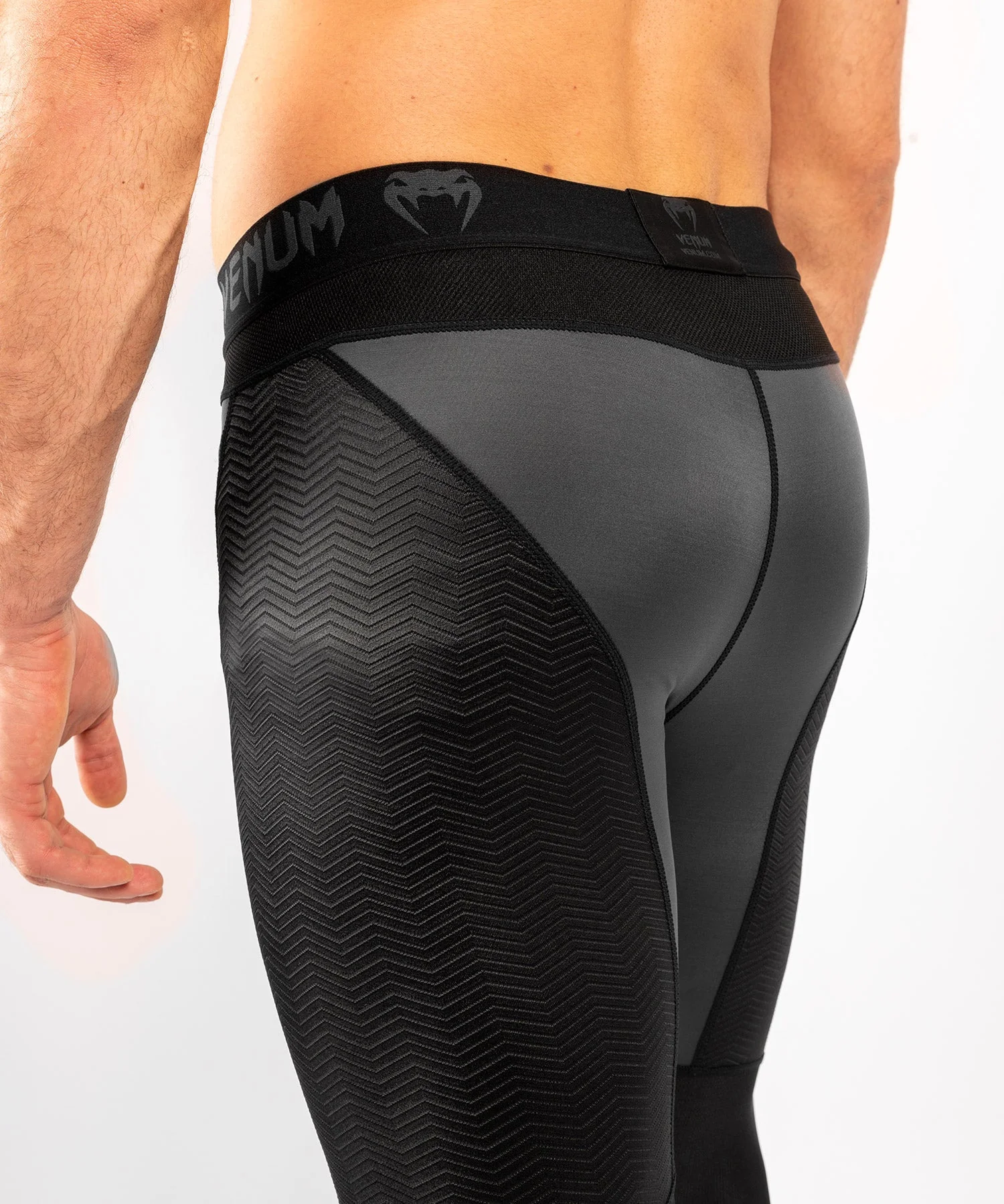 Venum G-Fit Spats - Grau/Schwarz - Image 6