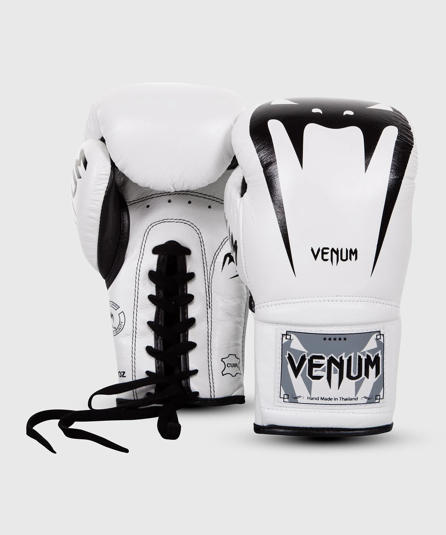 Venum Giant 3.0 Boxhandschuhe - Nappaleder - Mit Schnürung - Weiß - Image 2