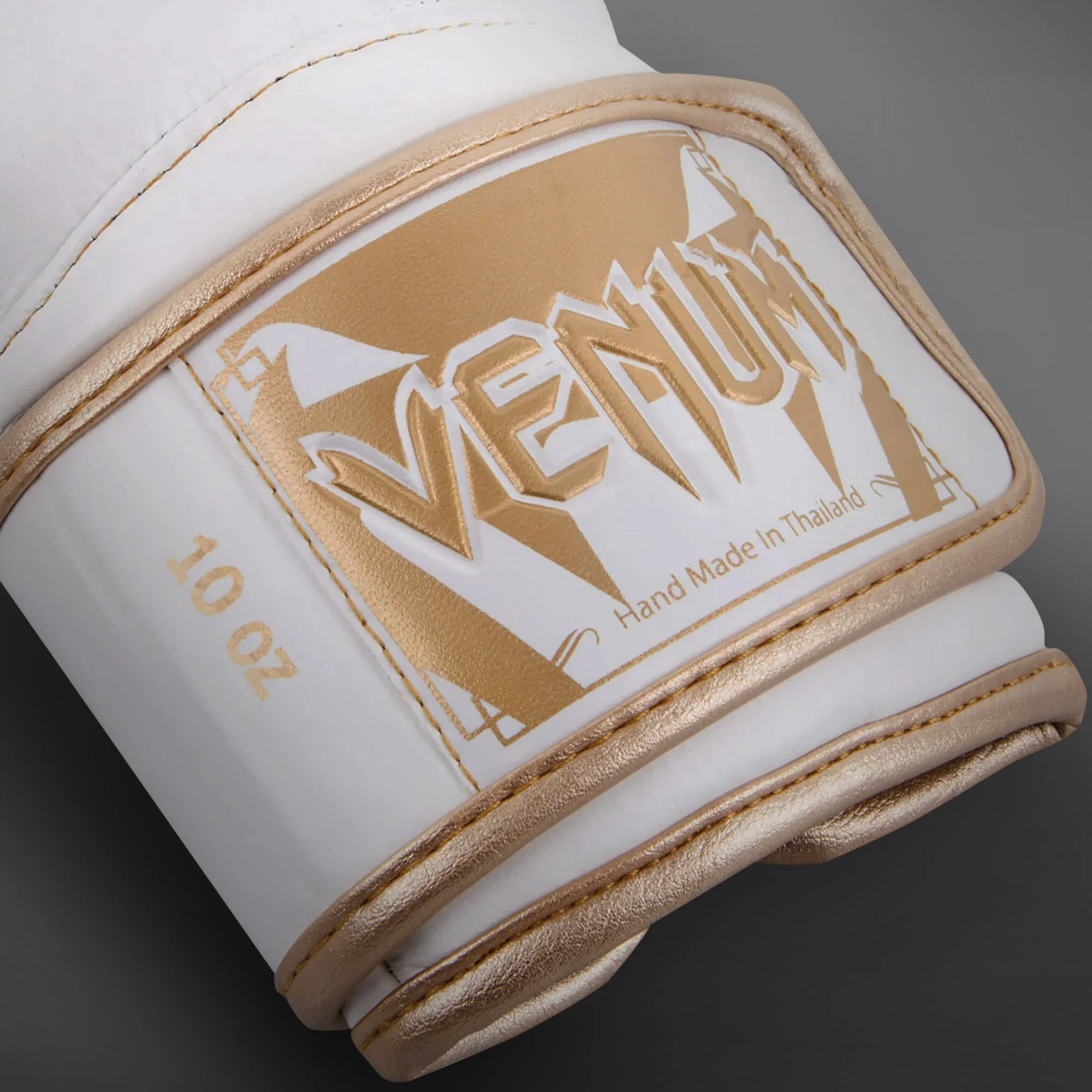 Venum Giant 3.0 Boxhandschuhe - Nappaleder - Weiß/Gold - Image 3