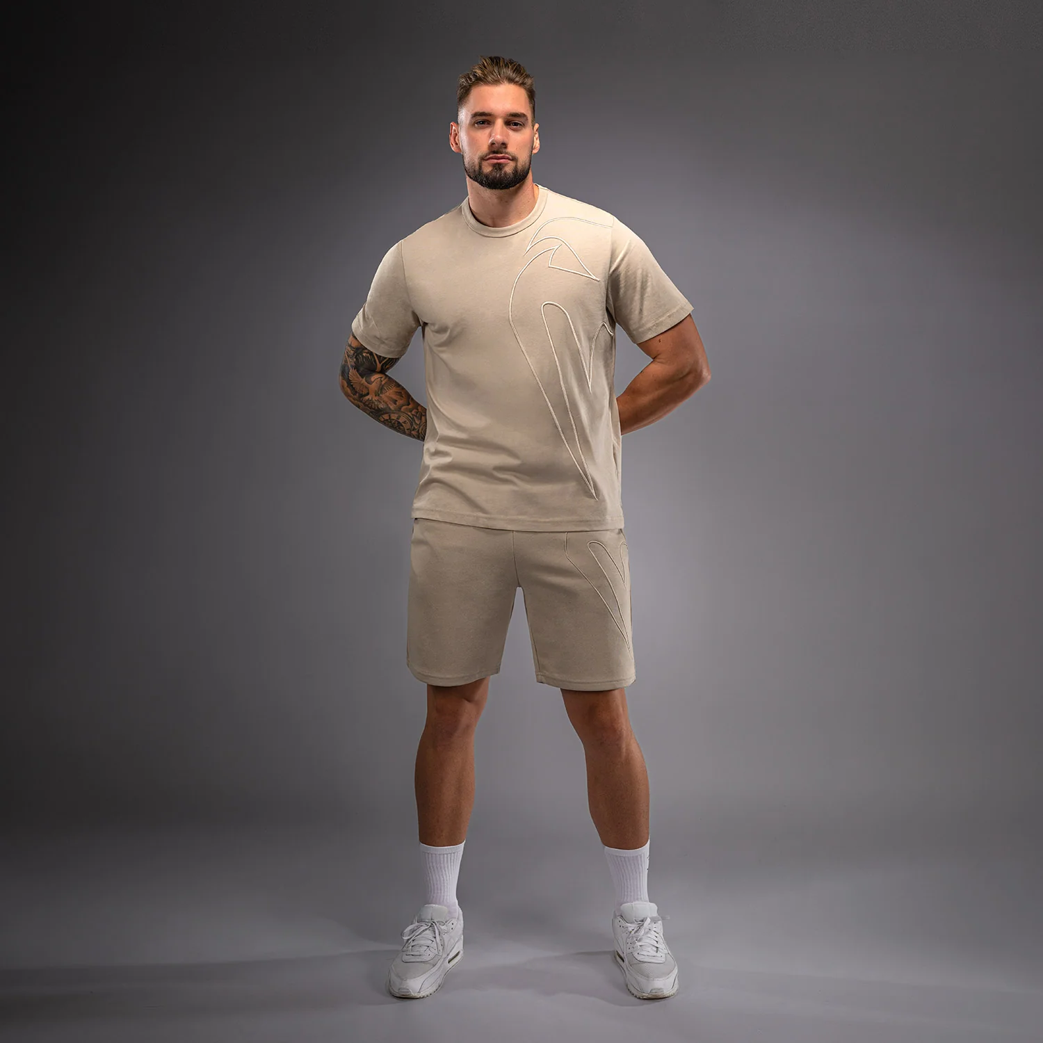 Venum Giant 3D T-Shirt – Hellbeige - Image 3