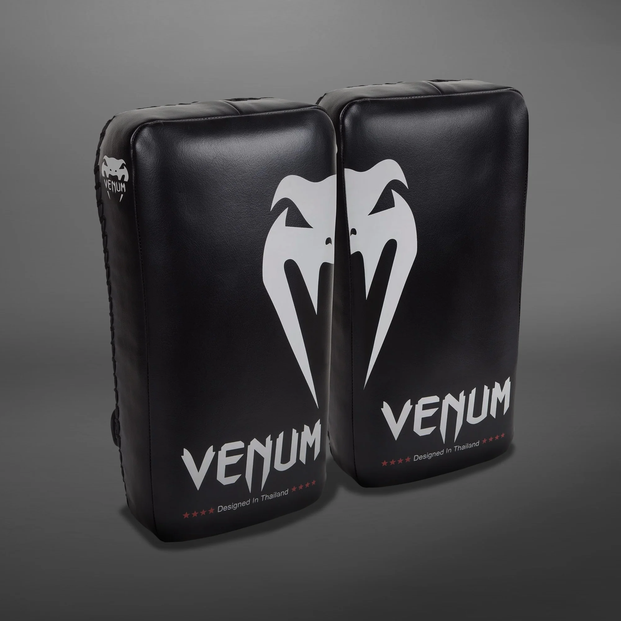 Venum Giant Kick Pads - Schwarz/Ice (Paar)