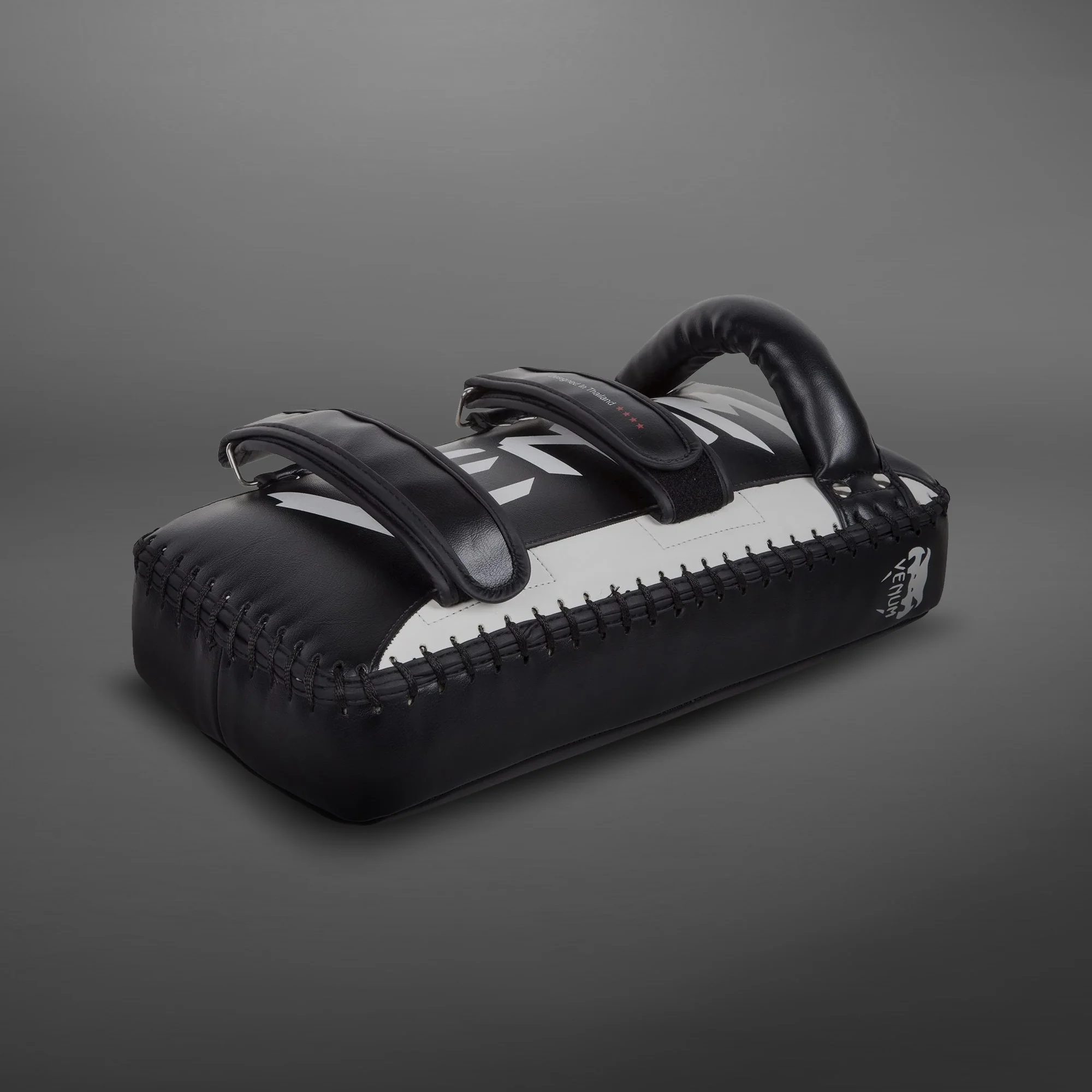 Venum Giant Kick Pads - Schwarz/Ice (Paar) - Image 5