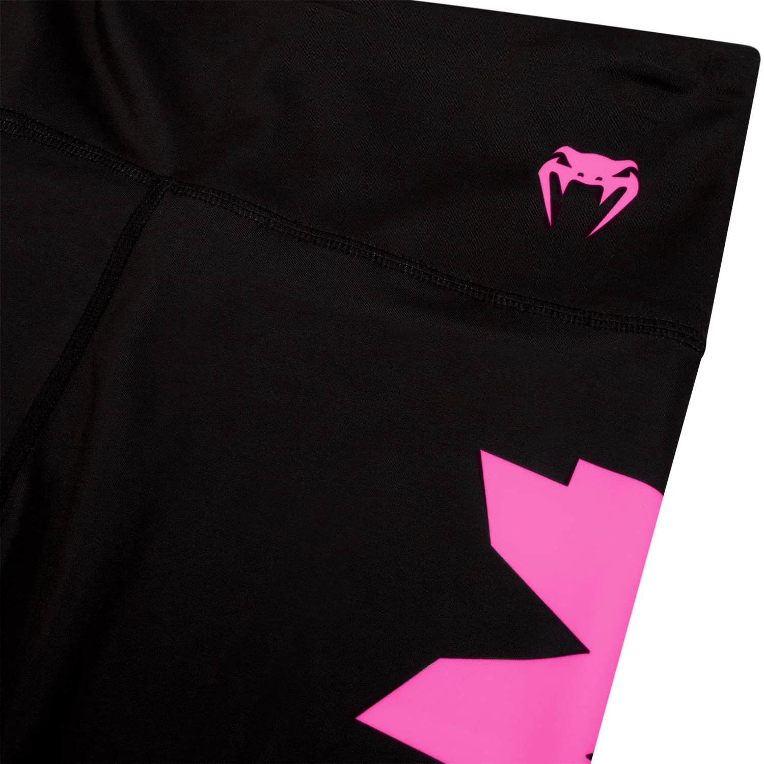 Venum Giant Kurze Leggings - Schwarz/Neonrosa - Image 5