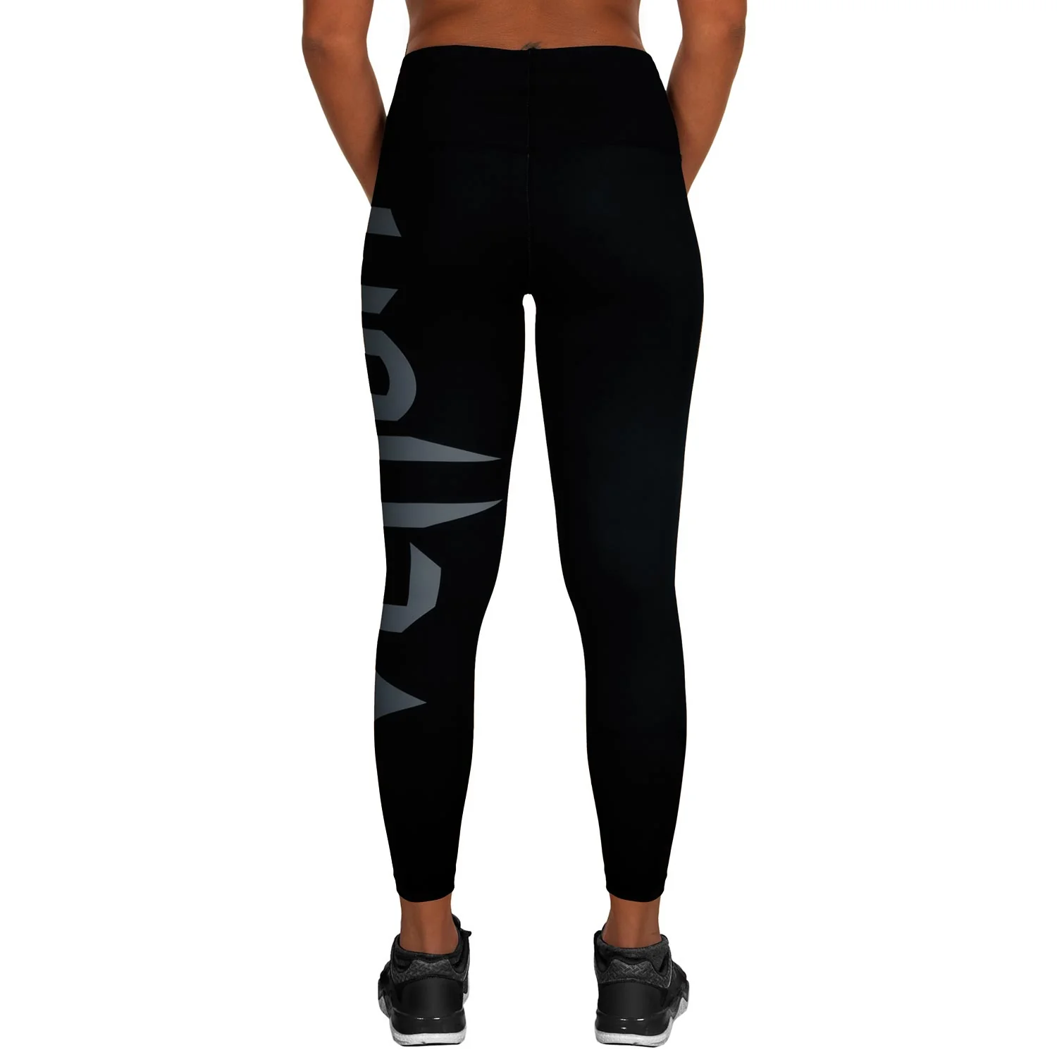 Venum Giant Leggings - Schwarz/Grau - Image 3