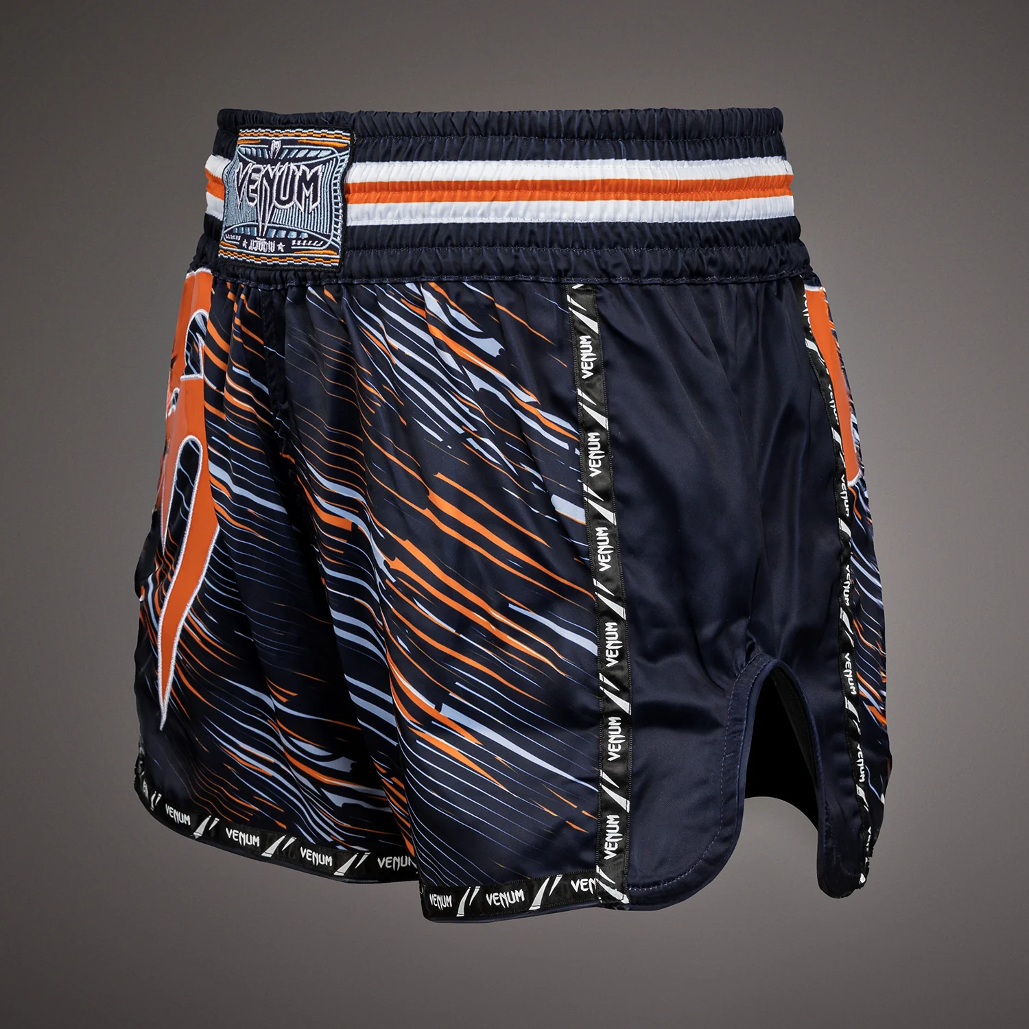 Venum Giant Muay Thai Shorts - Orange - Image 2