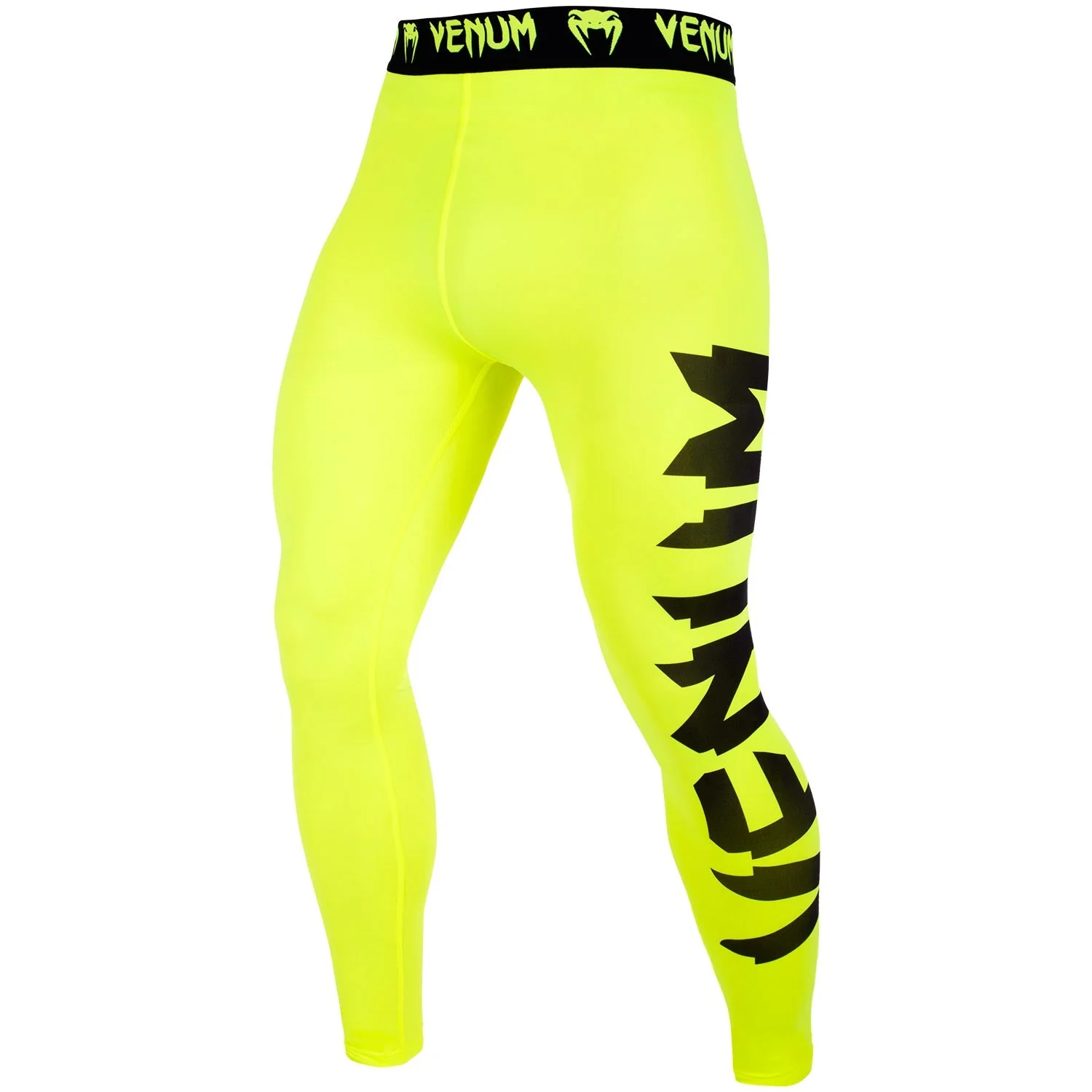 Venum Giant Spats - Neongelb/Schwarz