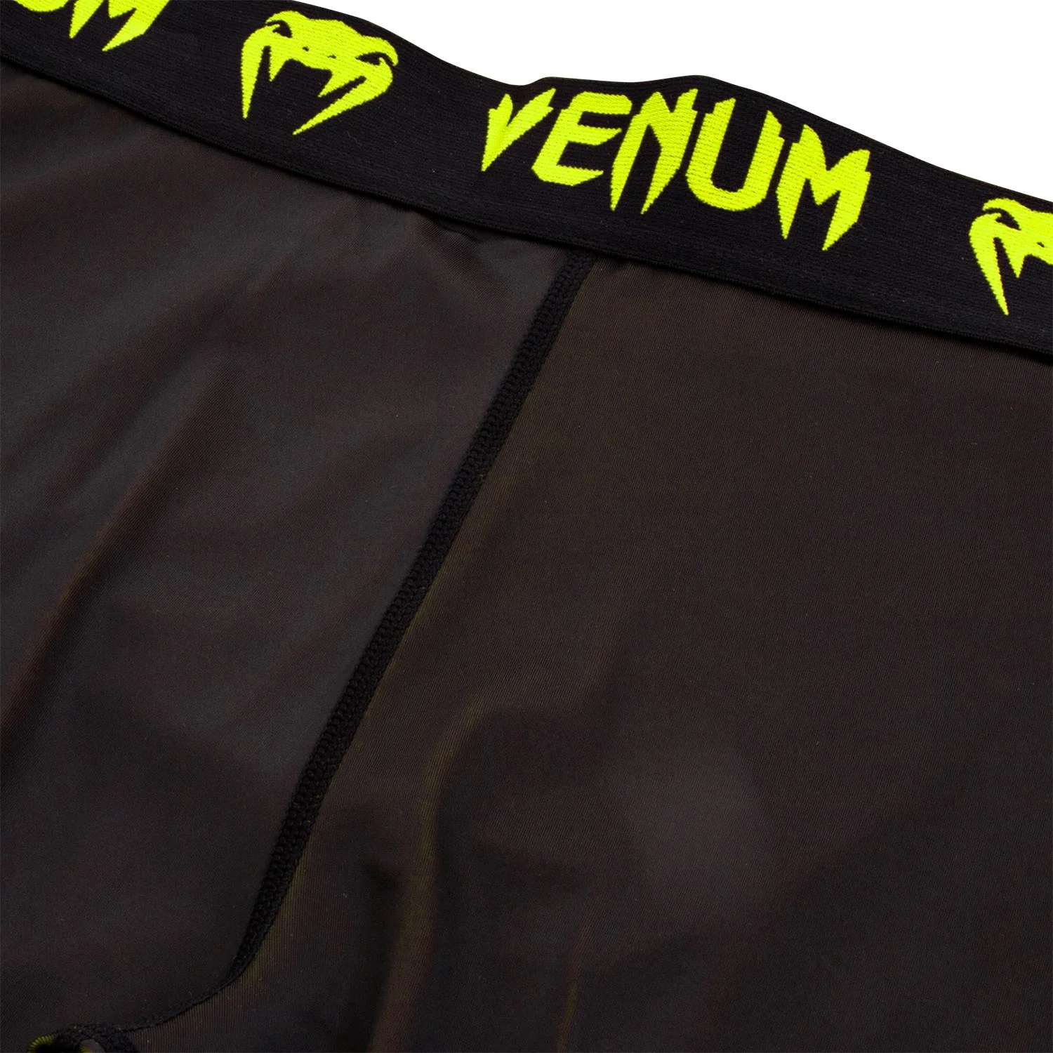 Venum Giant Spats - Schwarz/Neongelb - Image 4