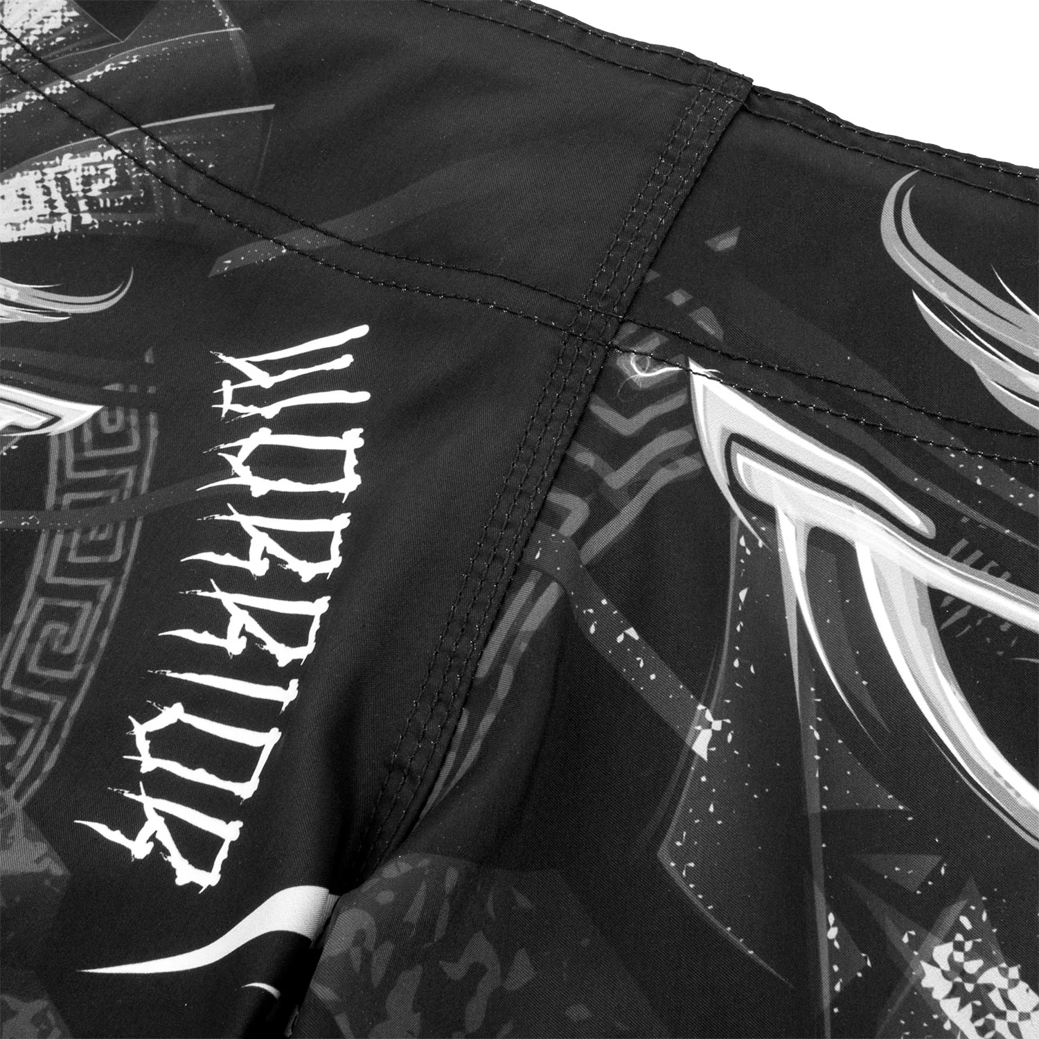 Venum Gladiator Kinder Kampfhorts - Schwarz/Weiß - Image 4