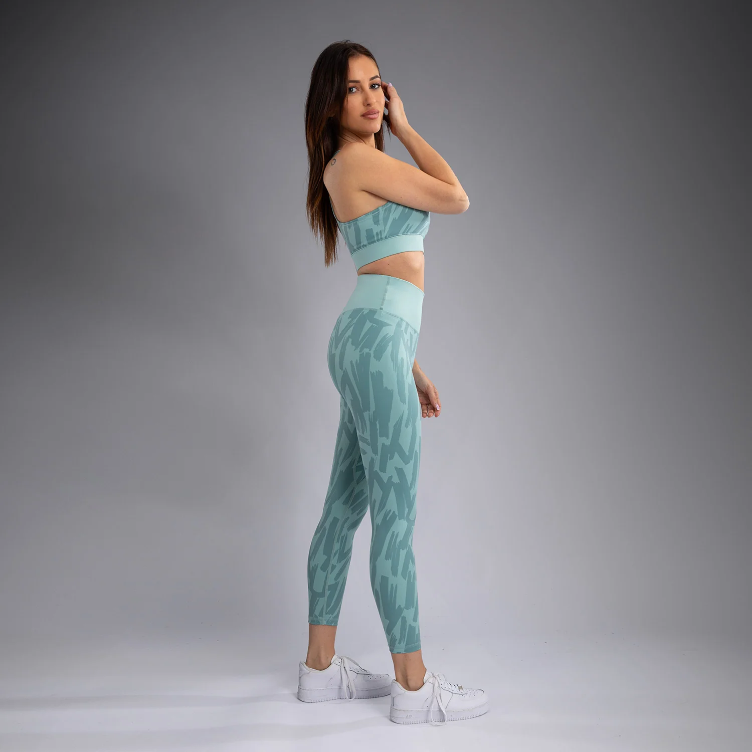 Venum Graffiti Frauen 7/8 Leggings - Aqua - Image 3