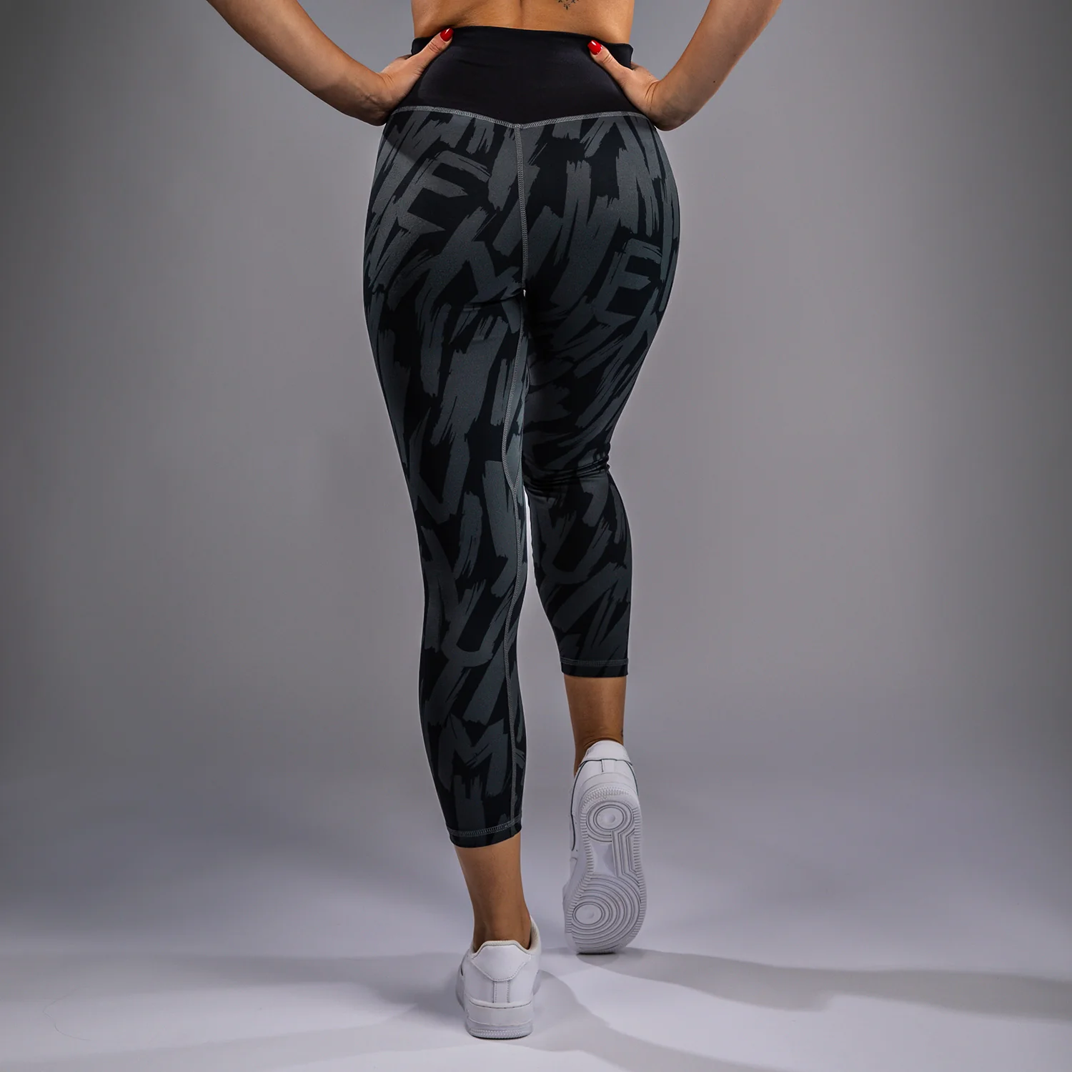 Venum Graffiti Frauen 7/8 Leggings - Urban Kohle - Image 7