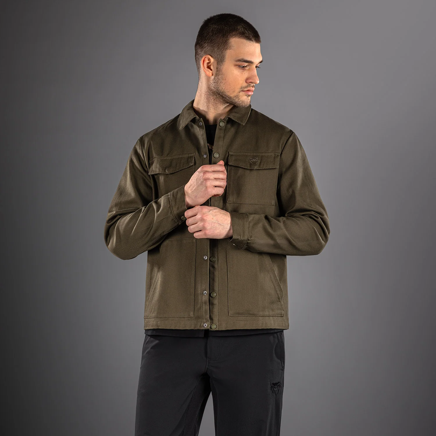 Venum Heritage Jacke – Khaki - Image 2
