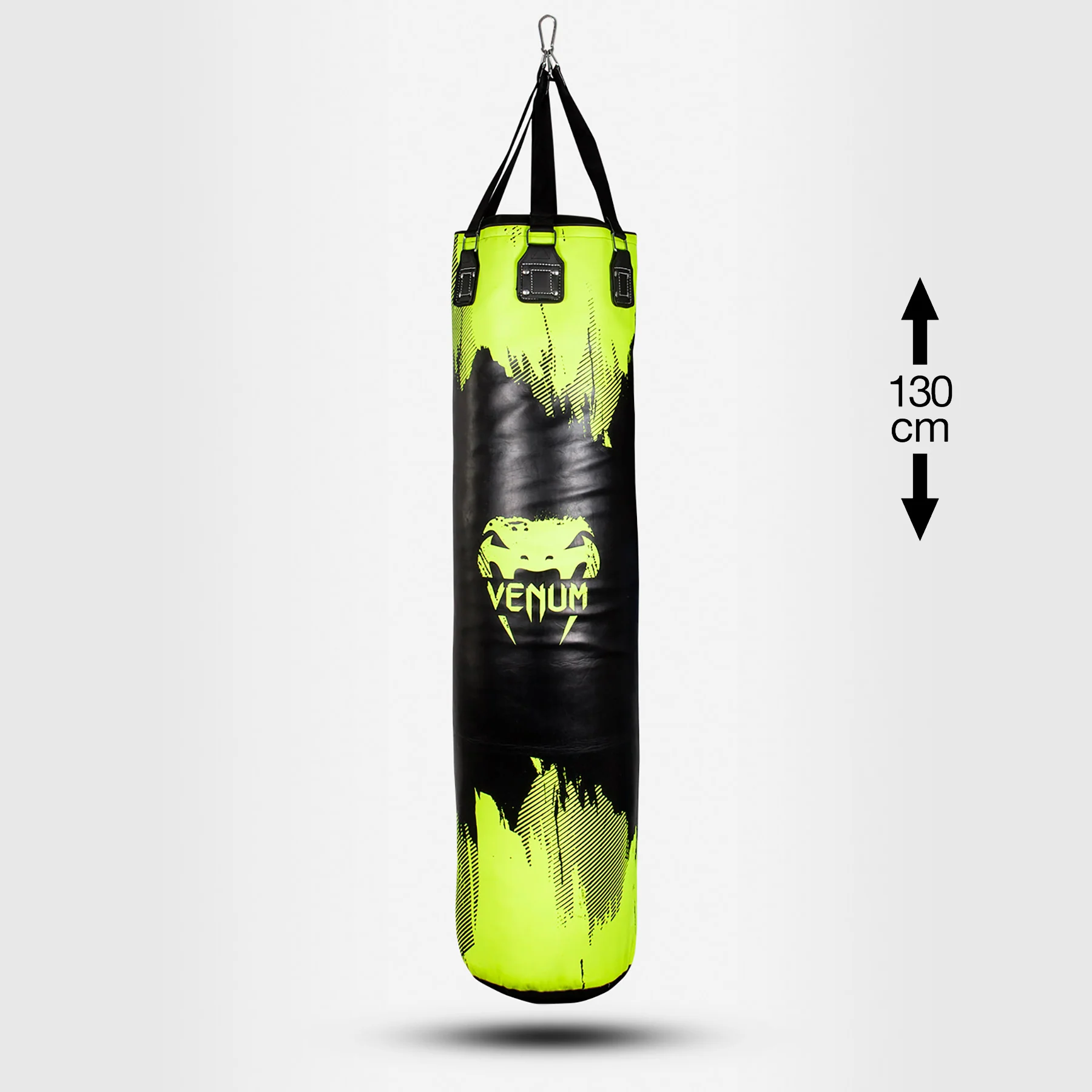 Venum Hurricane Boxsack – Neongelb/Schwarz – 130 cm