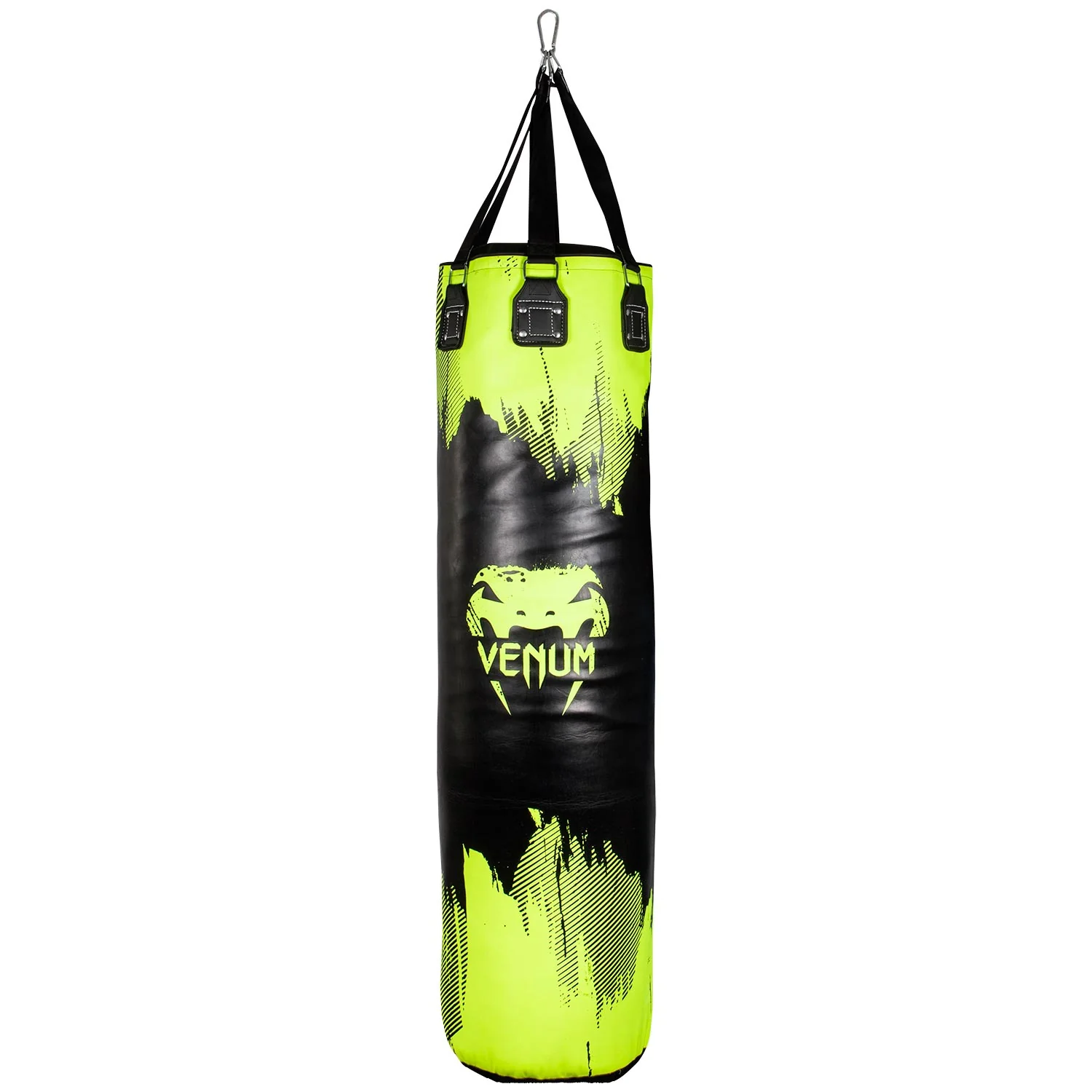 Venum Hurricane Boxsack – Neongelb/Schwarz – 130 cm - Image 2