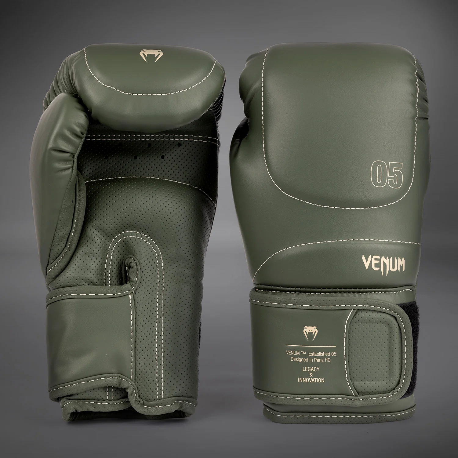 Venum Impact Evo Boxhandschuhe - Military Green - Image 2
