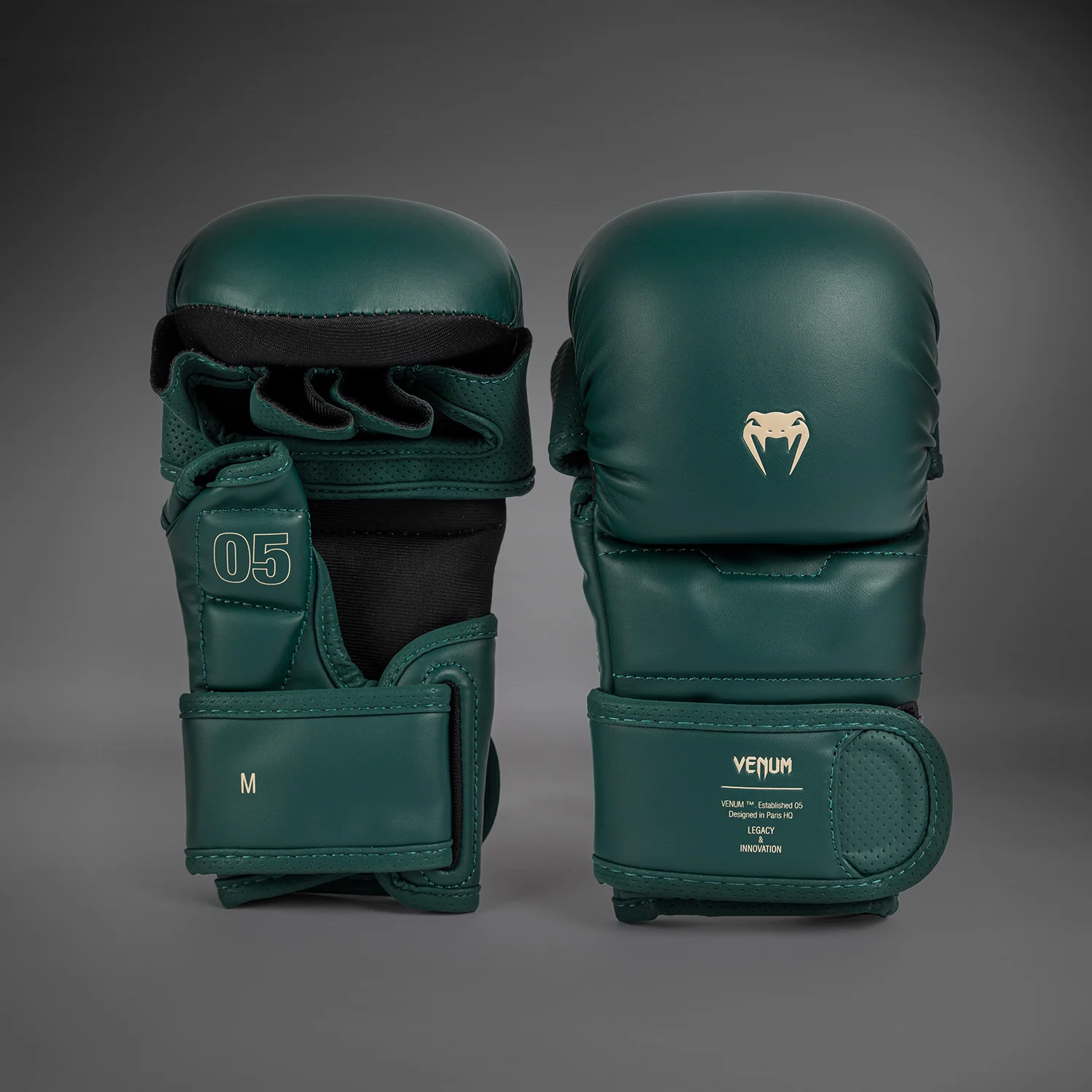 Venum Impact Evo MMA Sparring Handschuhe - Smaragdgrün - Image 2