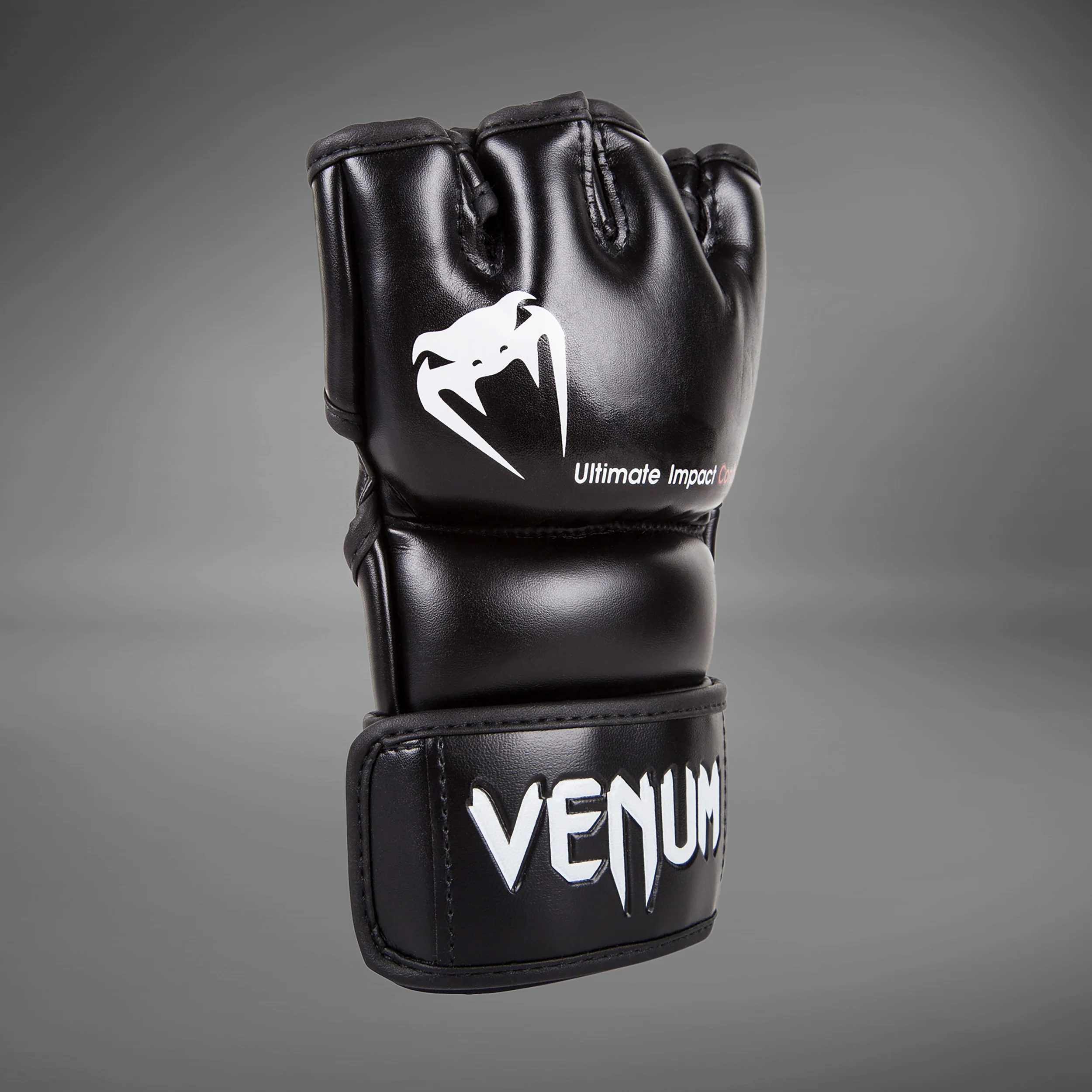 Venum Impact MMA Handschuhe - Skintex-Leder - Schwarz - Image 3
