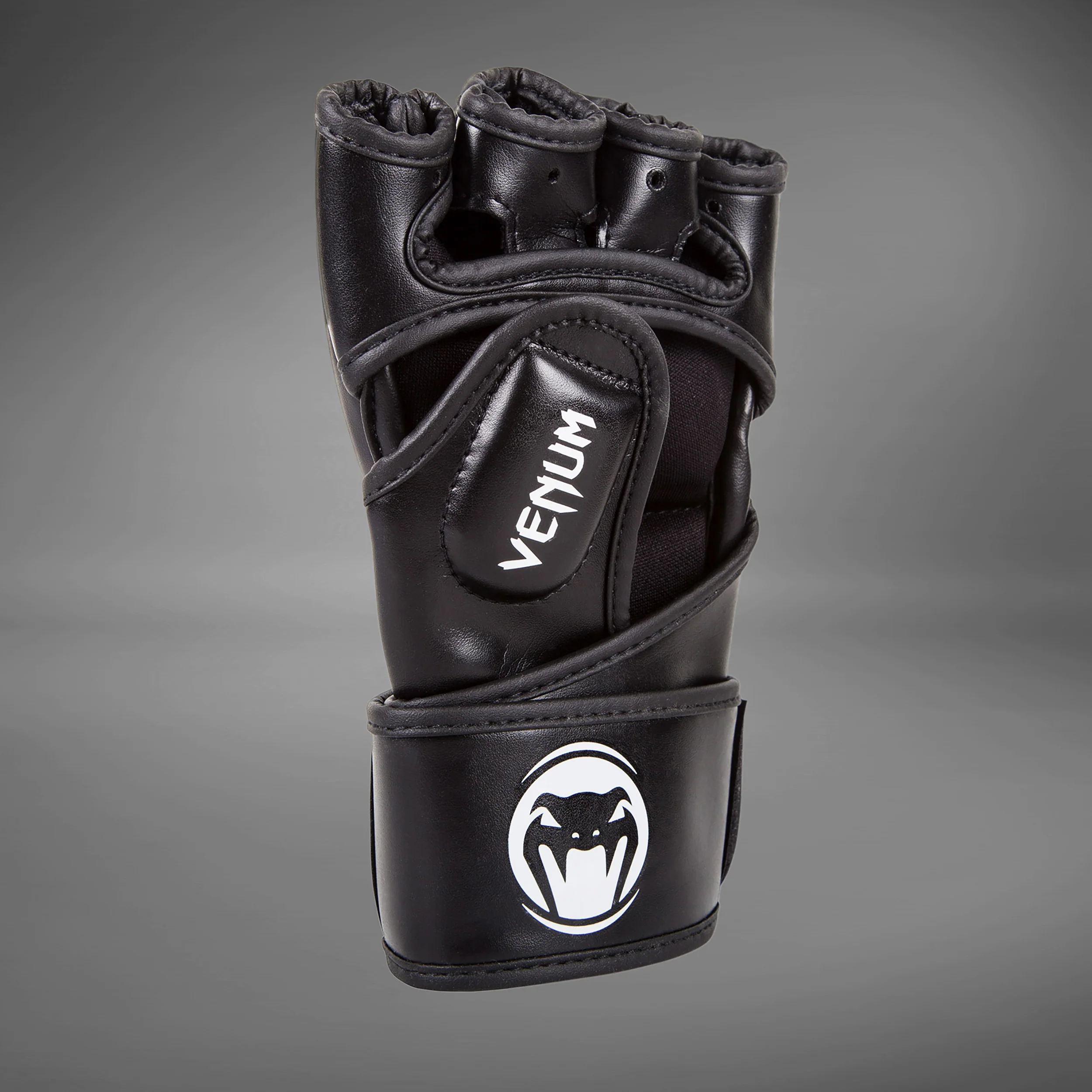 Venum Impact MMA Handschuhe - Skintex-Leder - Schwarz - Image 4