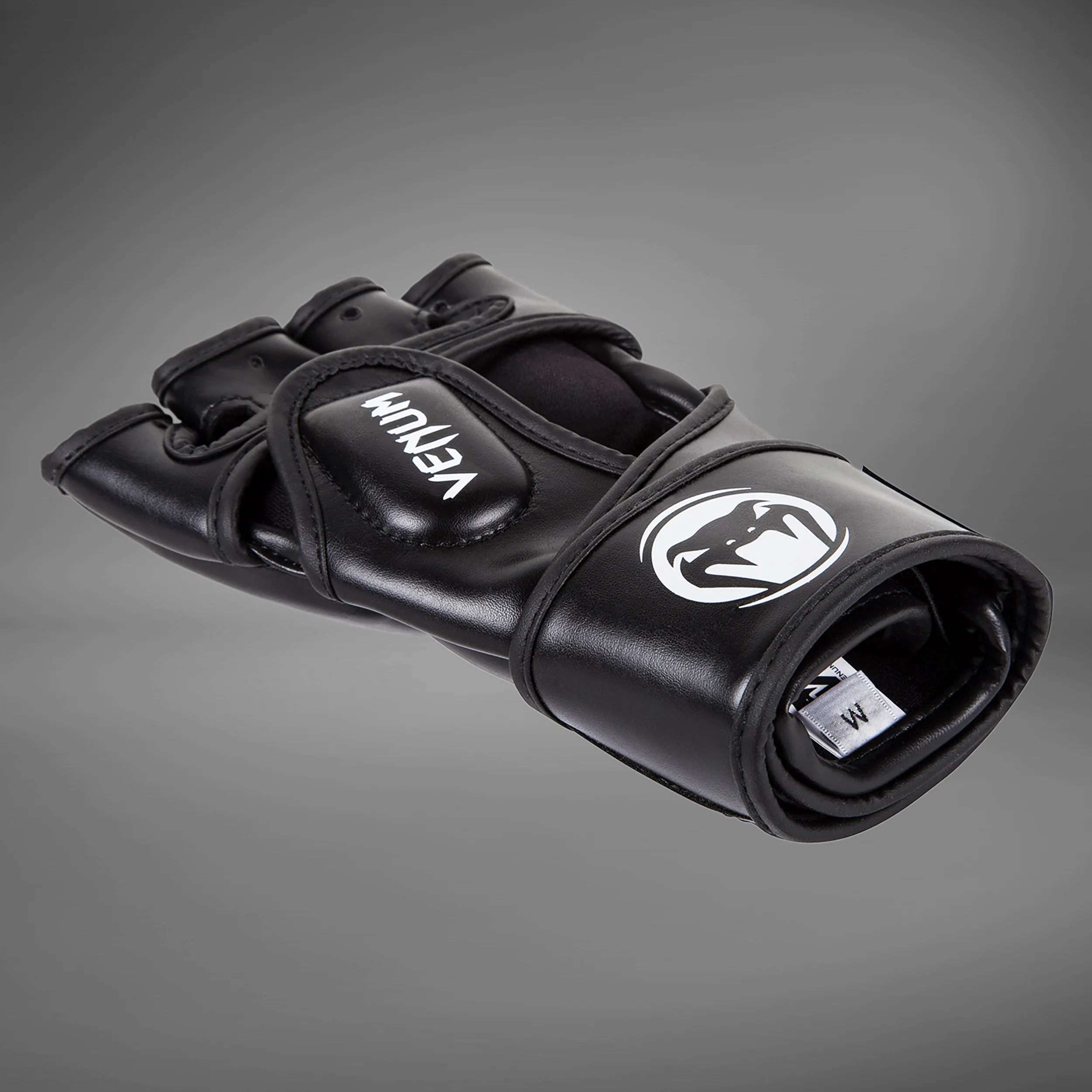 Venum Impact MMA Handschuhe - Skintex-Leder - Schwarz - Image 5