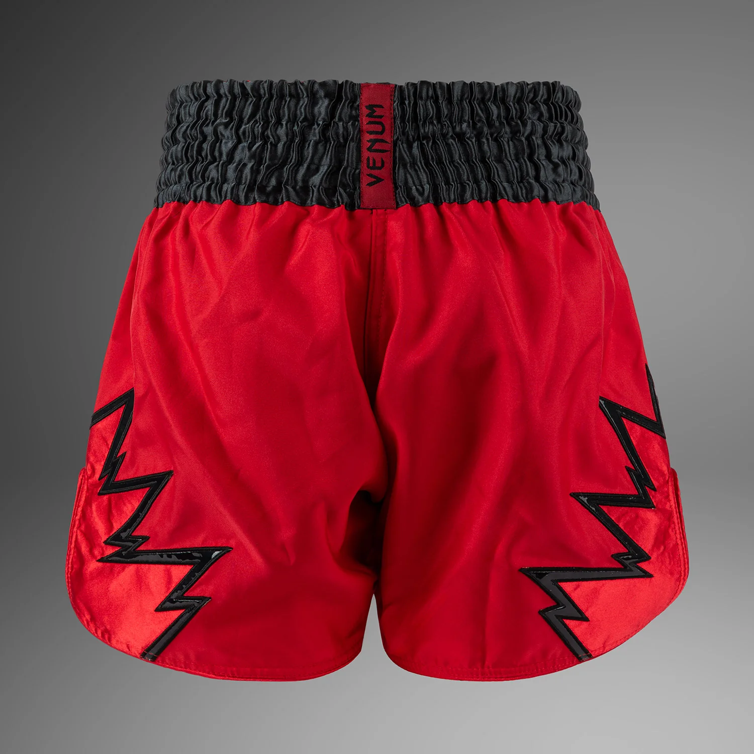 Venum Inferno Muay Thai Shorts - Rot/Charcoal Grau/Schwarz - Image 3