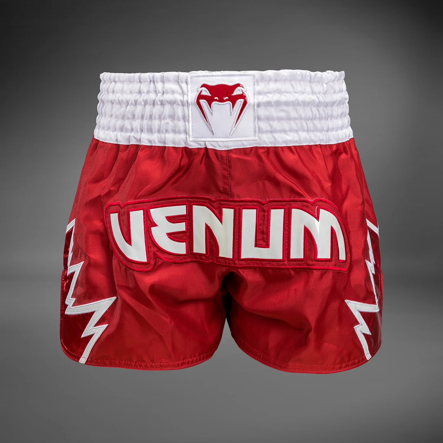Venum Inferno Muay Thai Shorts - Rot/Weiß