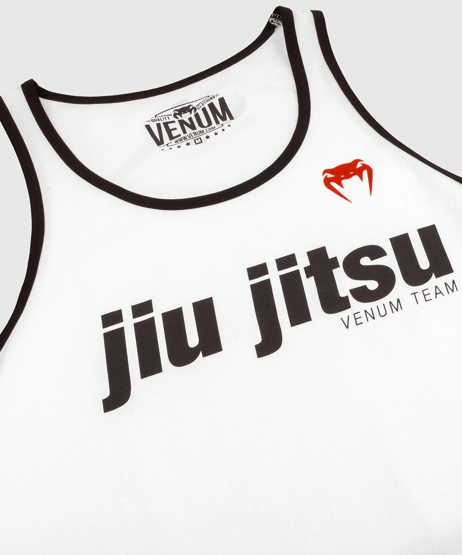 Venum JiuJitsu VT Tank Top - Weiß/Schwarz - Image 4