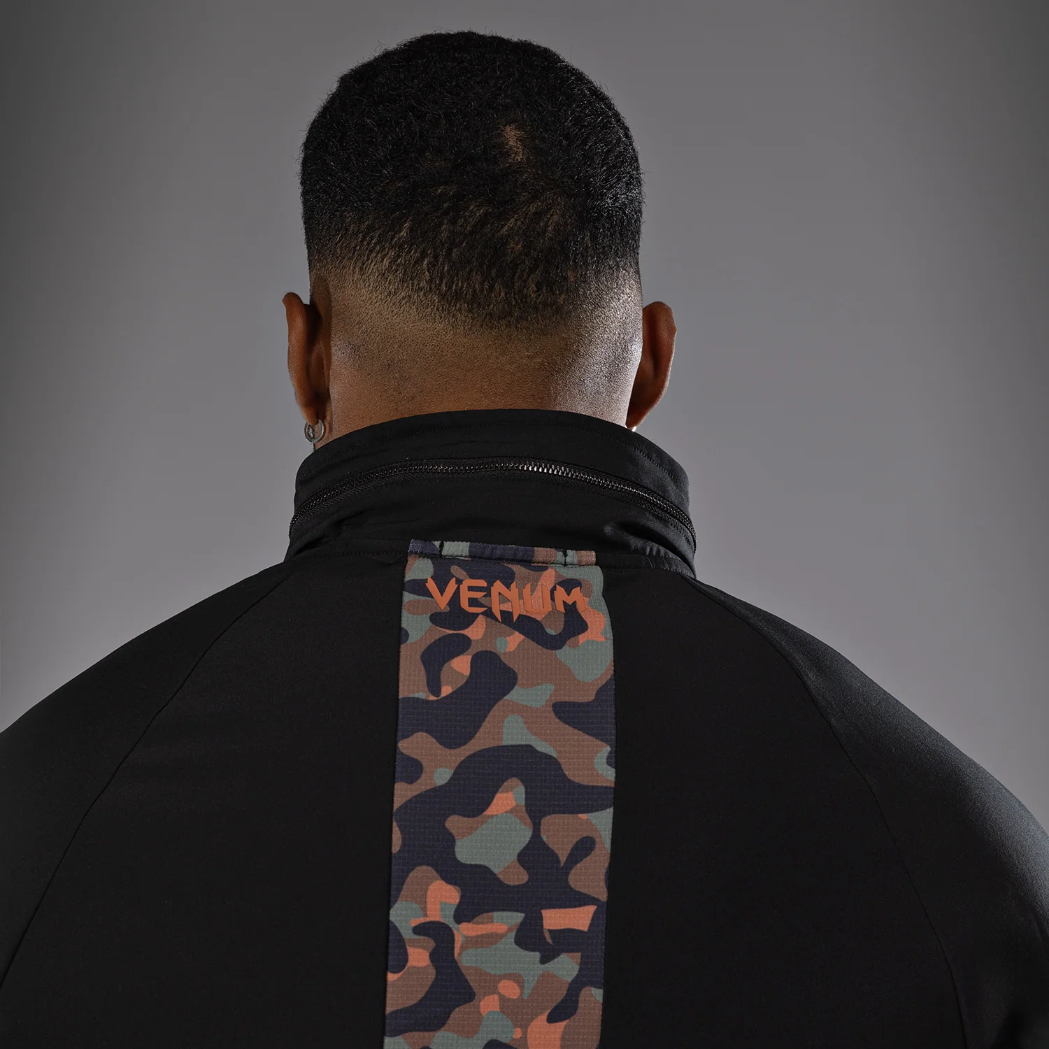 Venum Jungle Ops Herren-Trainingsjacke - Schwarz/Canyon Camo - Image 6
