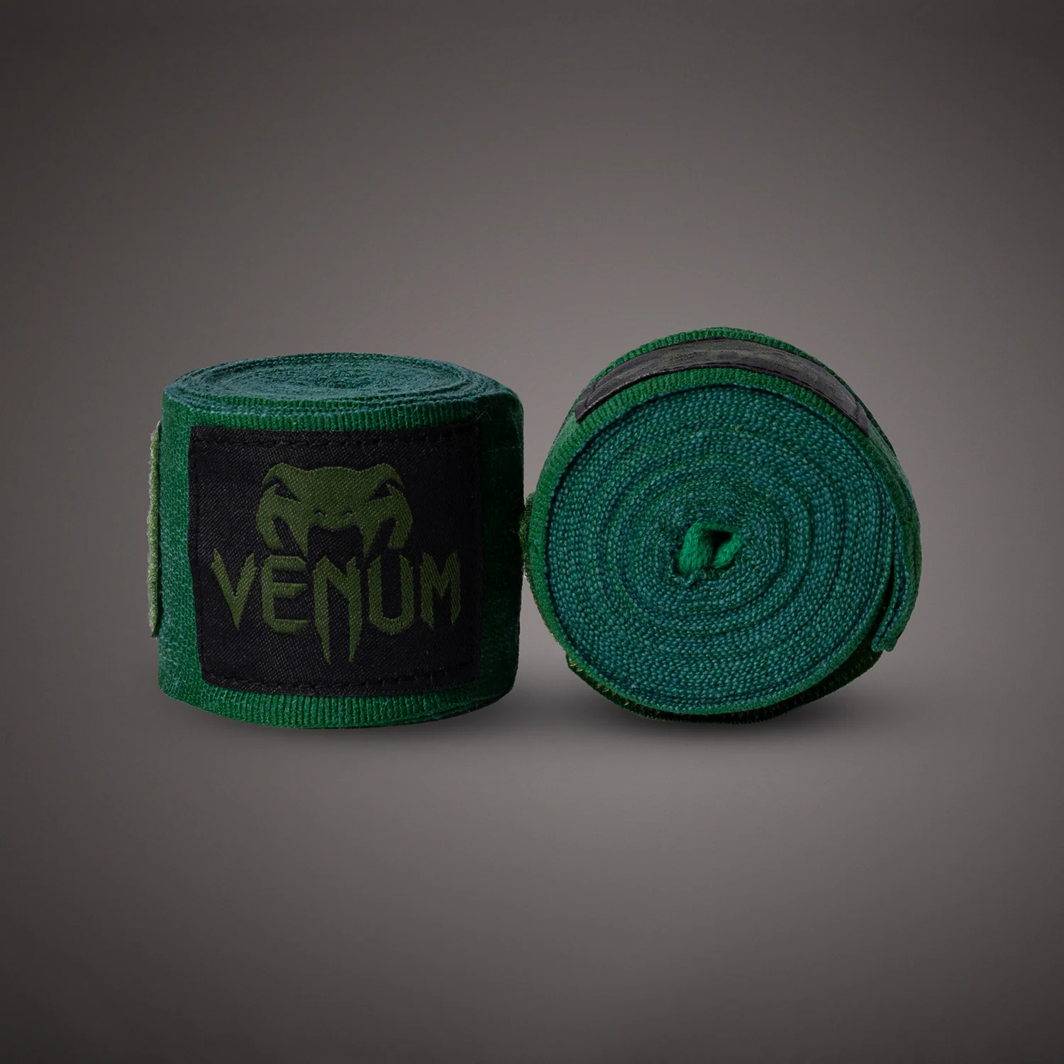 Venum Kontact Boxing Bandagen - Khaki/Schwarz - 4.5m (180 in)