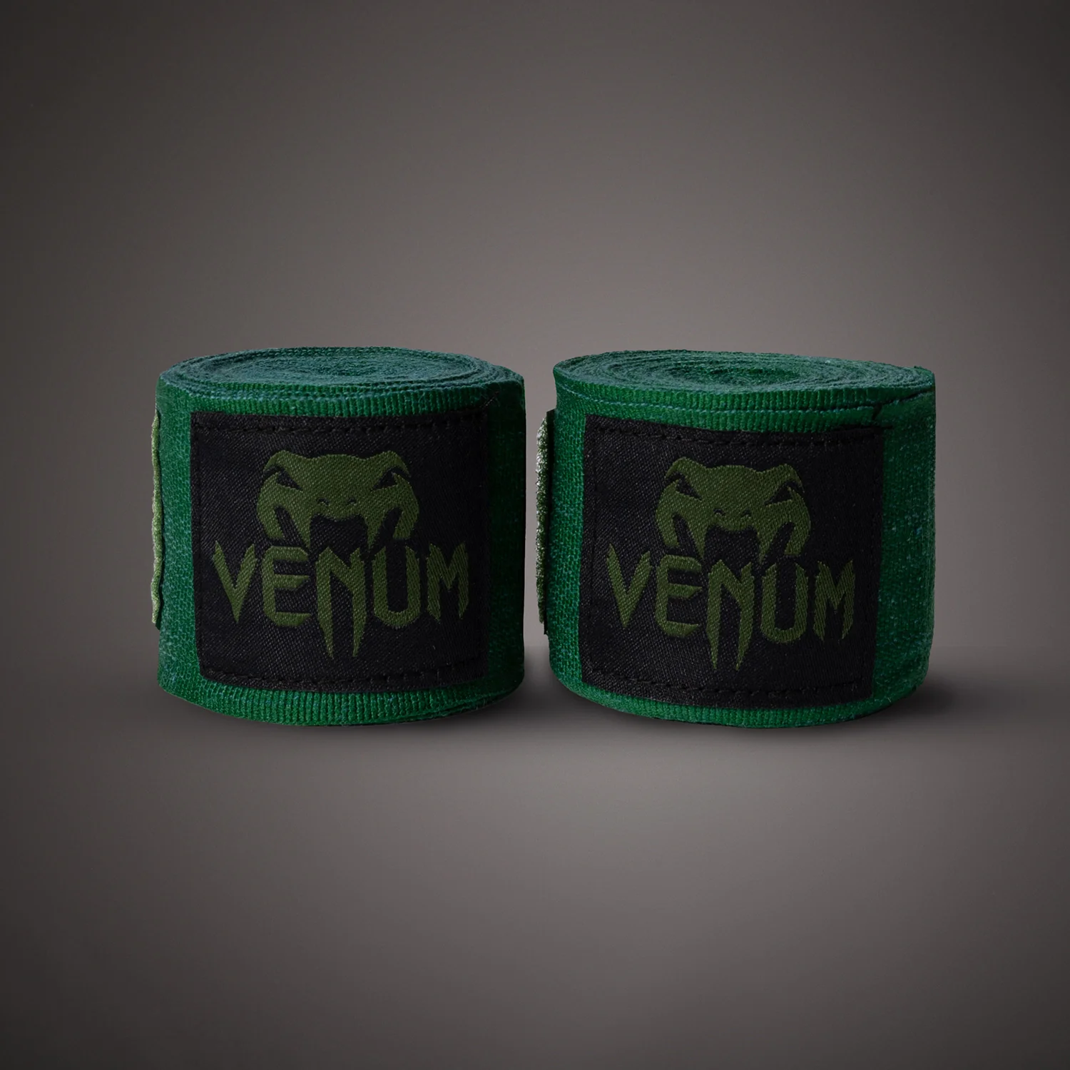 Venum Kontact Boxing Bandagen - Khaki/Schwarz - 4.5m (180 in) - Image 2