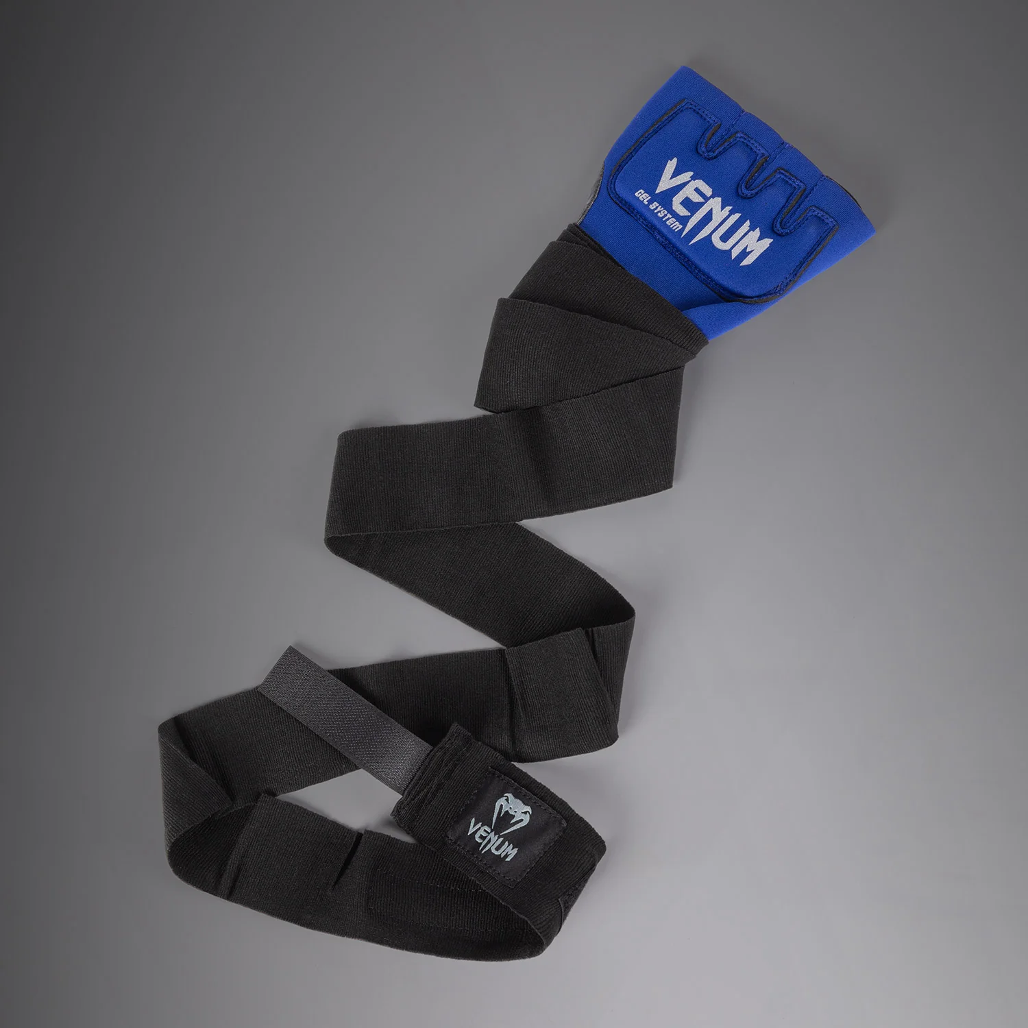 Venum Kontact Handschuh Wraps - Royalblau/Silber - Image 5
