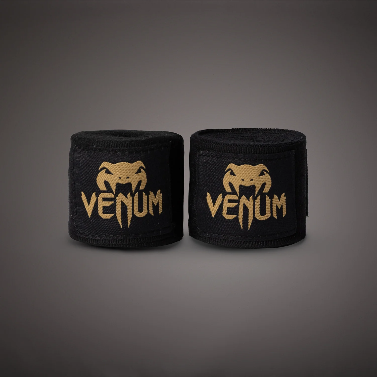 Venum Kontact Boxing Bandagen - Schwarz/Gold - 2.5m (98 in) - Image 2