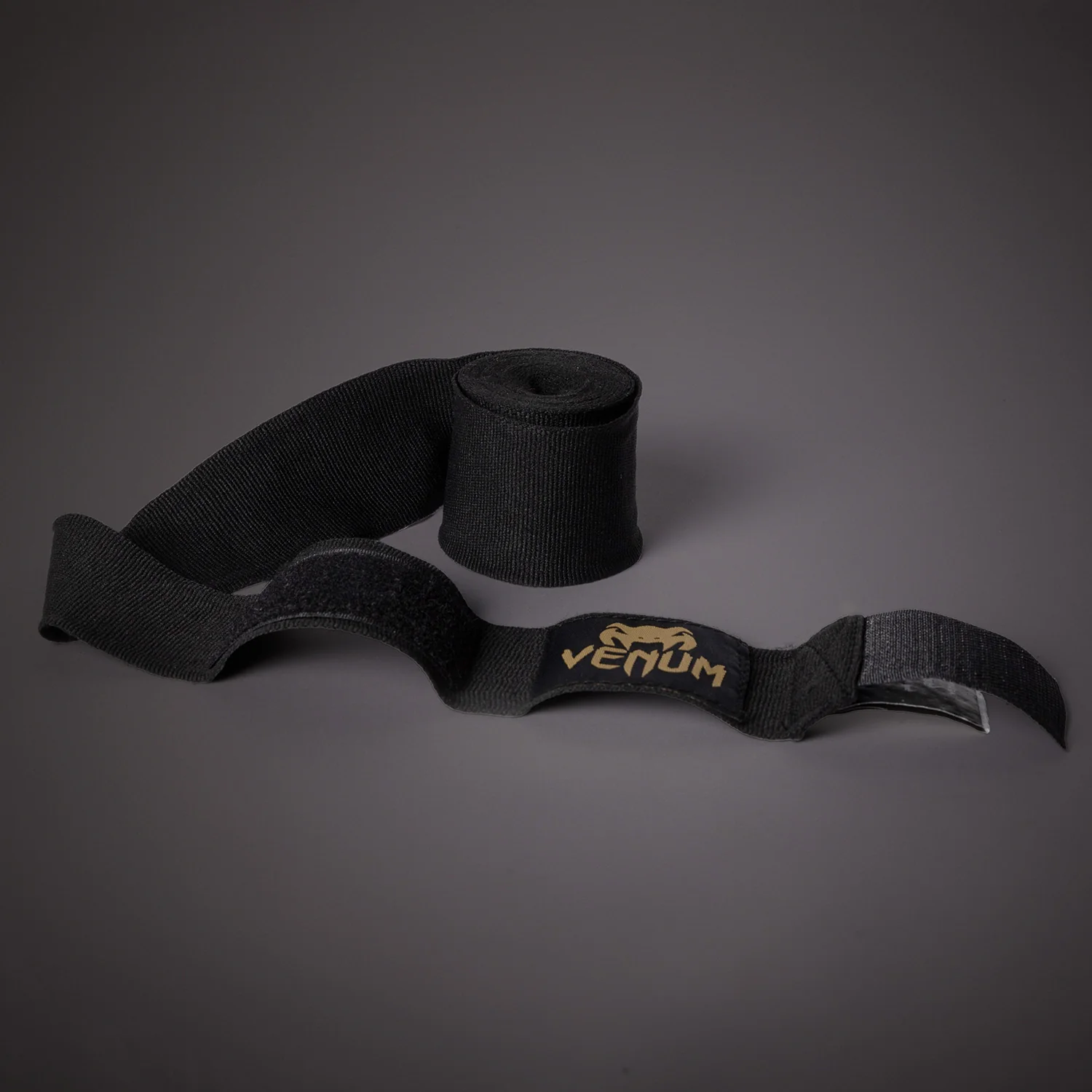 Venum Kontact Boxing Bandagen - Schwarz/Gold - 2.5m (98 in) - Image 3