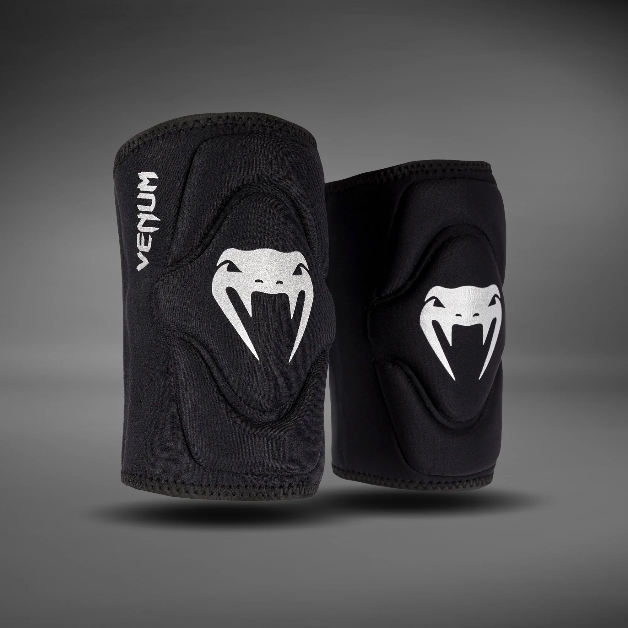 Venum Kontakt Lycra/Gel Kniepolster - Black - Image 5