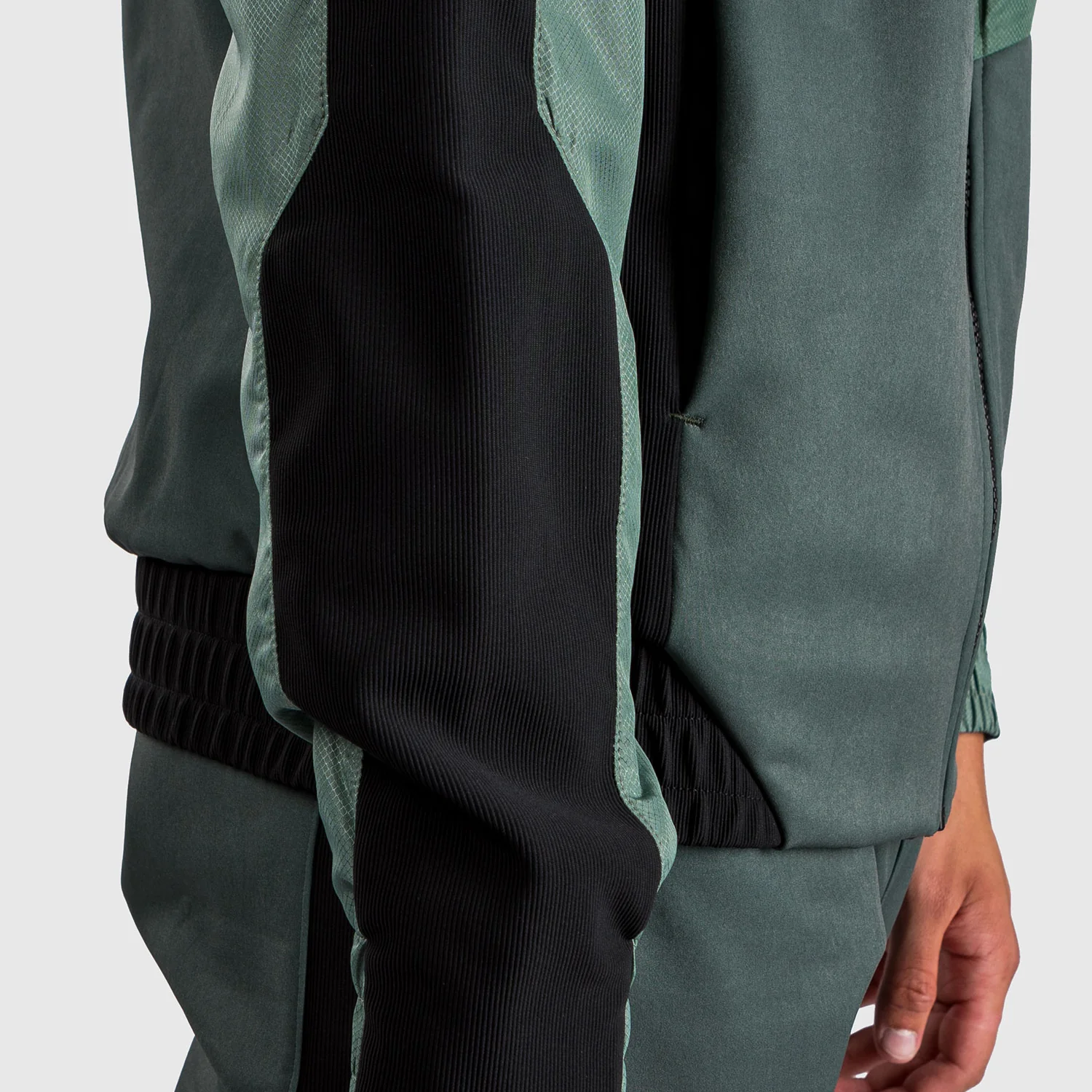 Venum Laser 3.0 Trainingsjacke - Schwarz/Khaki - Image 8