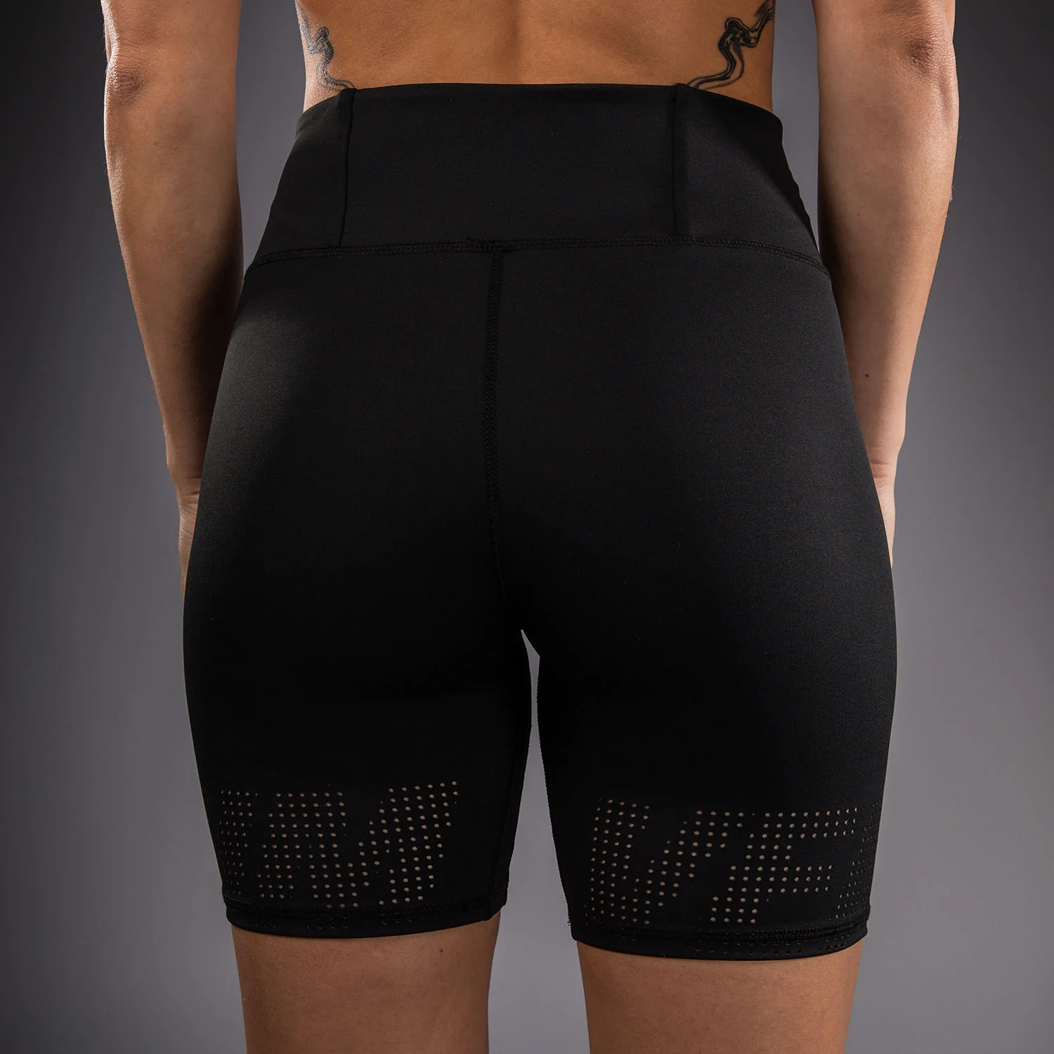 Venum Lazer Kompressionsshorts für Damen - Schwarz/Gelb - Image 5