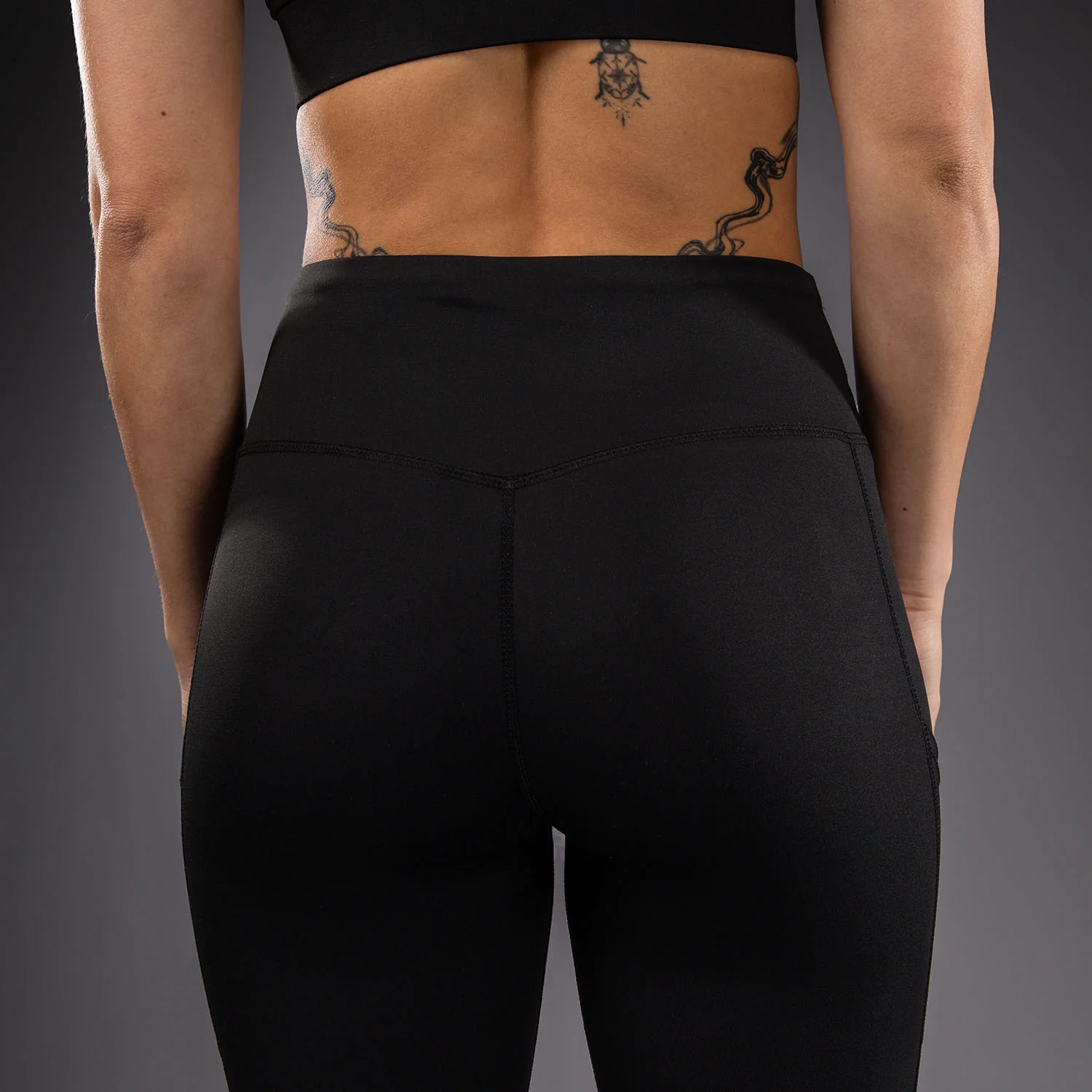 Venum Lazer Leggings Für Damen - Schwarz/Gelb - Image 6
