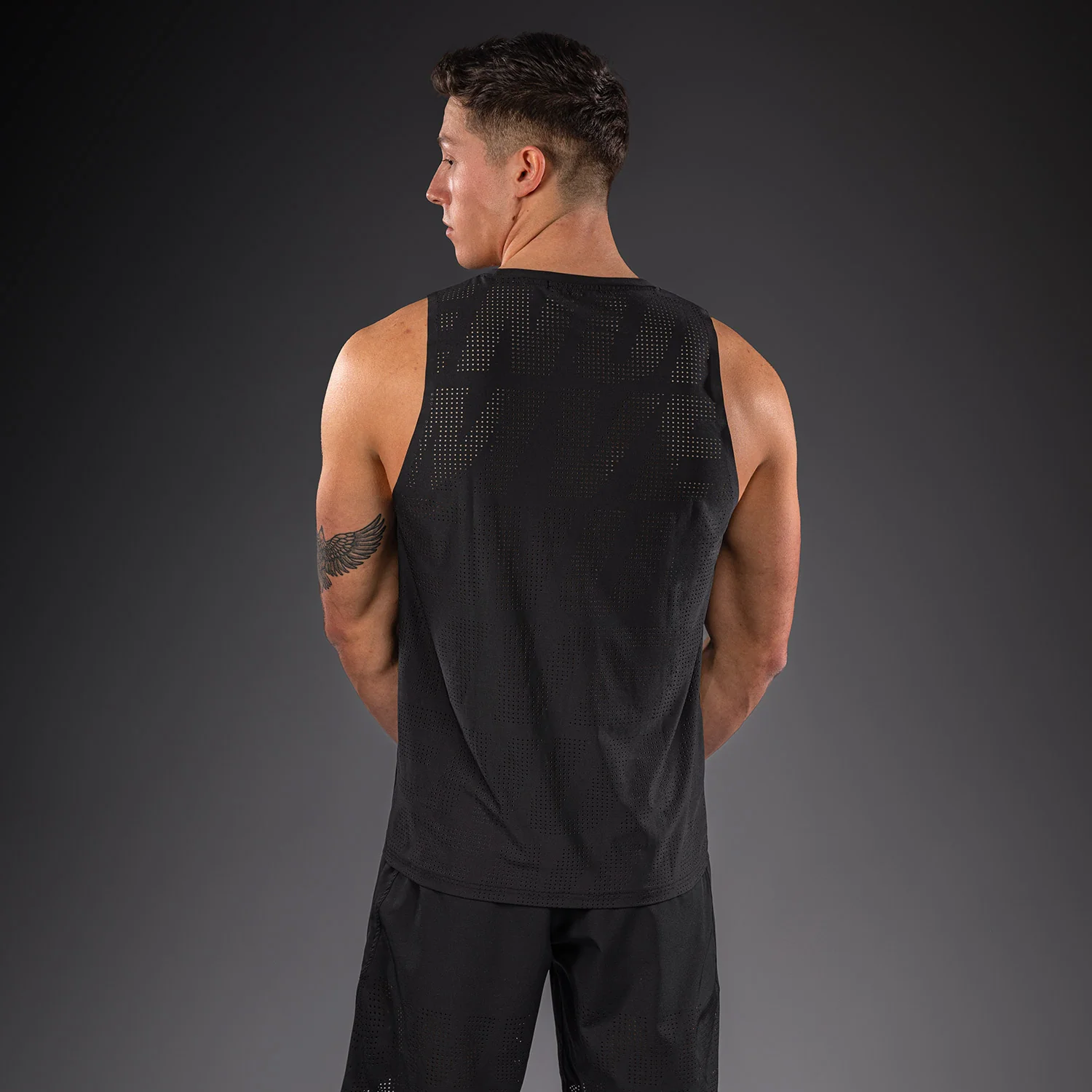 Venum Lazer Tanktop - Schwarz/Grau - Image 5
