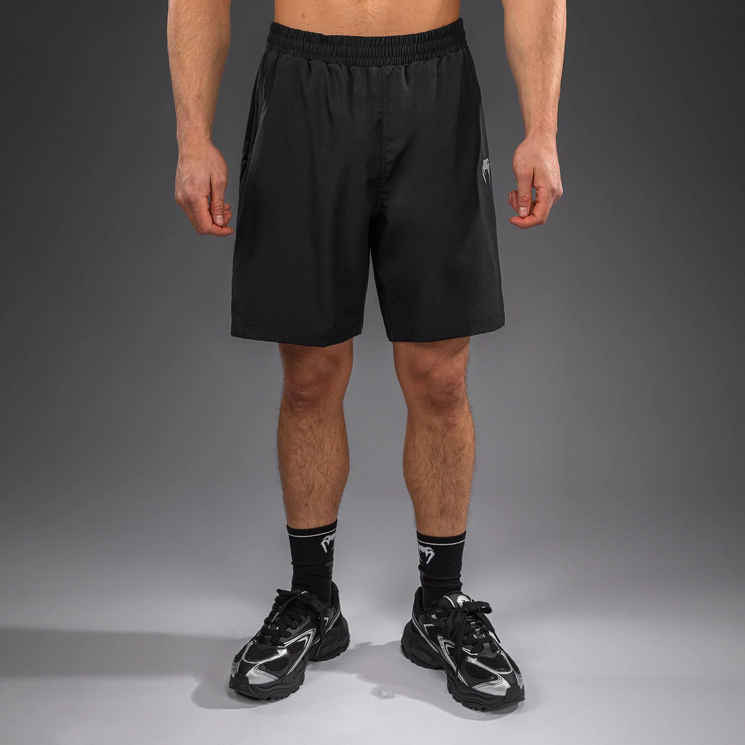Venum Lazer Trainingsshorts - Schwarz/Grau