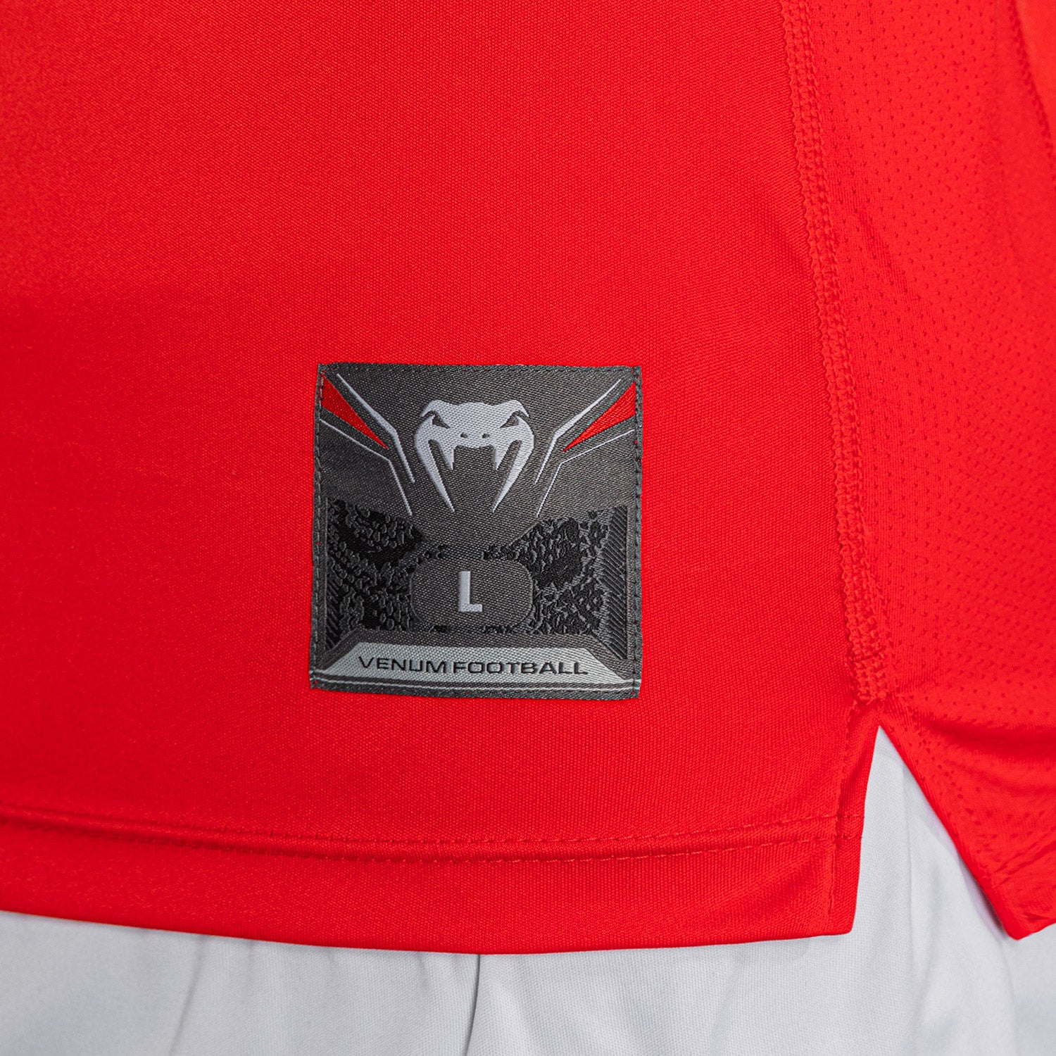 Venum Lineup Kompressionsshirt Kurzarm - Rot/Weiß - Image 6