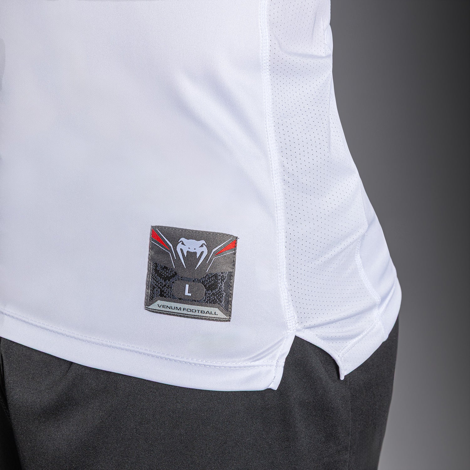 Venum Lineup Kompressionsshirt Kurzarm - Weiß/Schwarz - Image 6