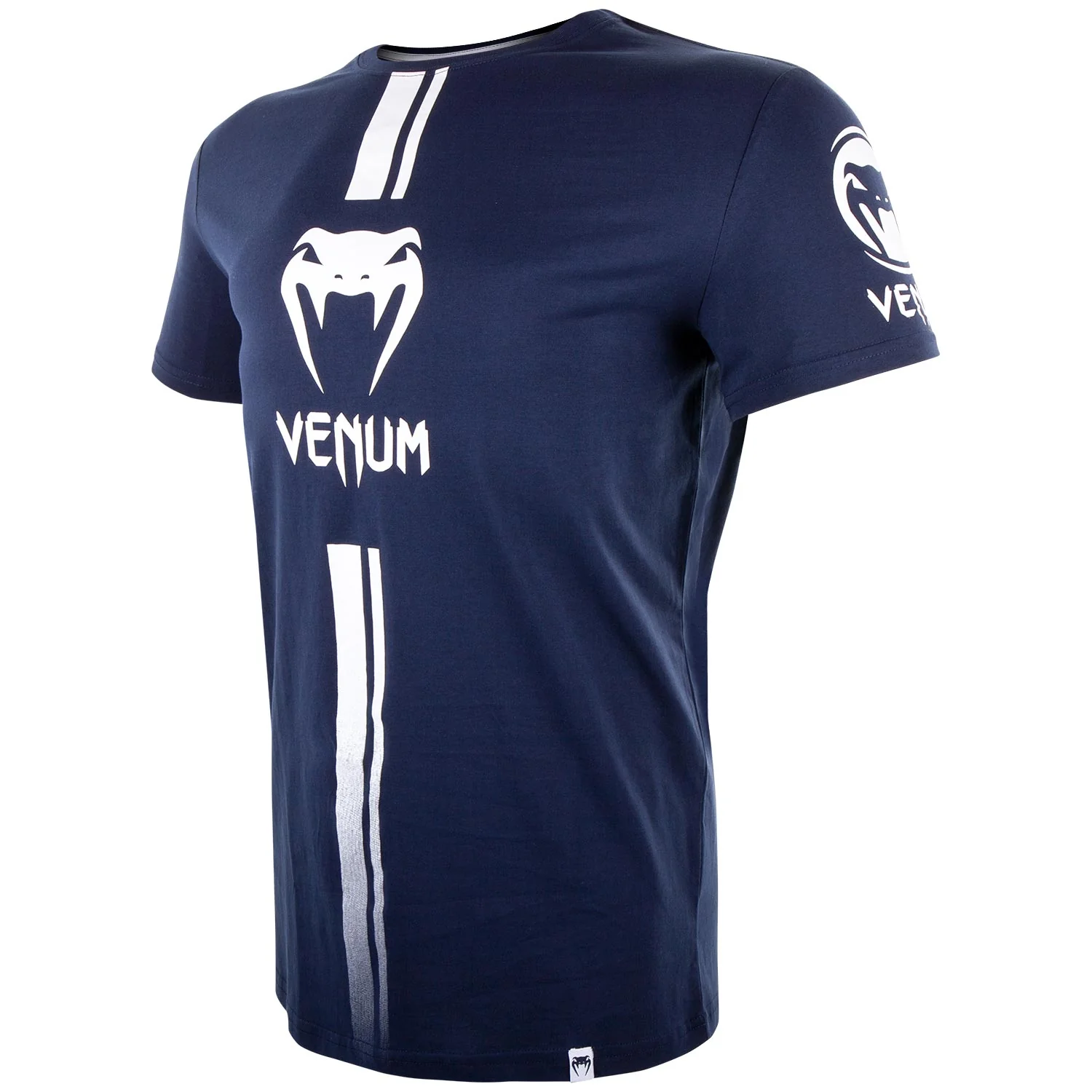 Venum Logos T-Shirt - Marineblau/Weiß - Image 2
