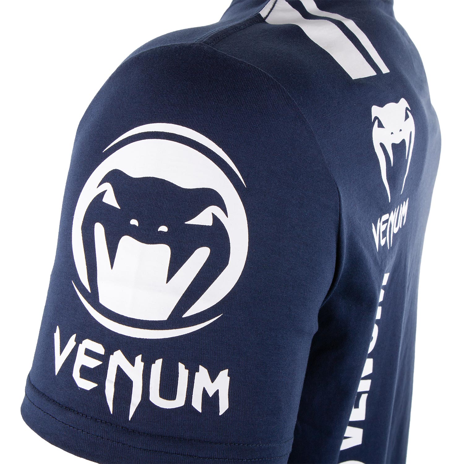 Venum Logos T-Shirt - Marineblau/Weiß - Image 5