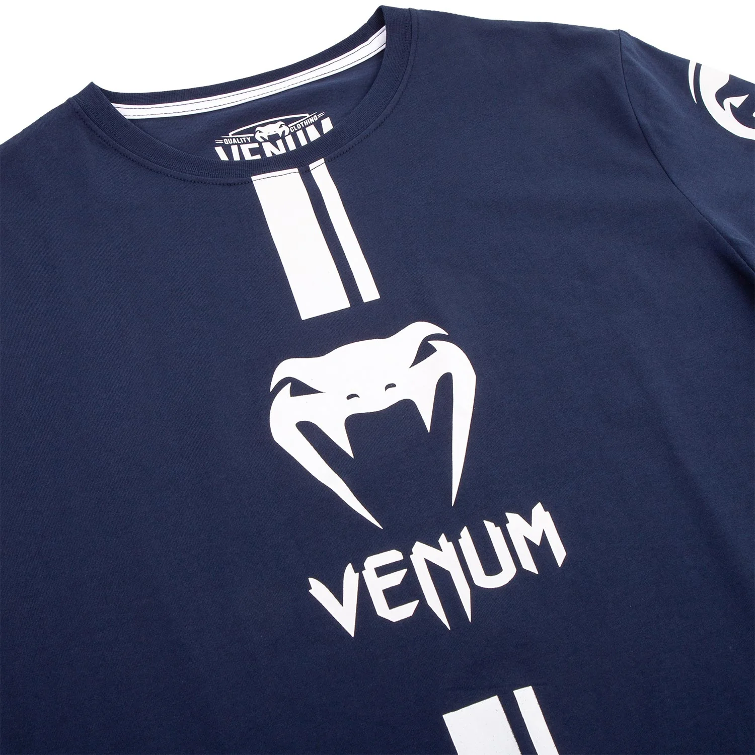 Venum Logos T-Shirt - Marineblau/Weiß - Image 6
