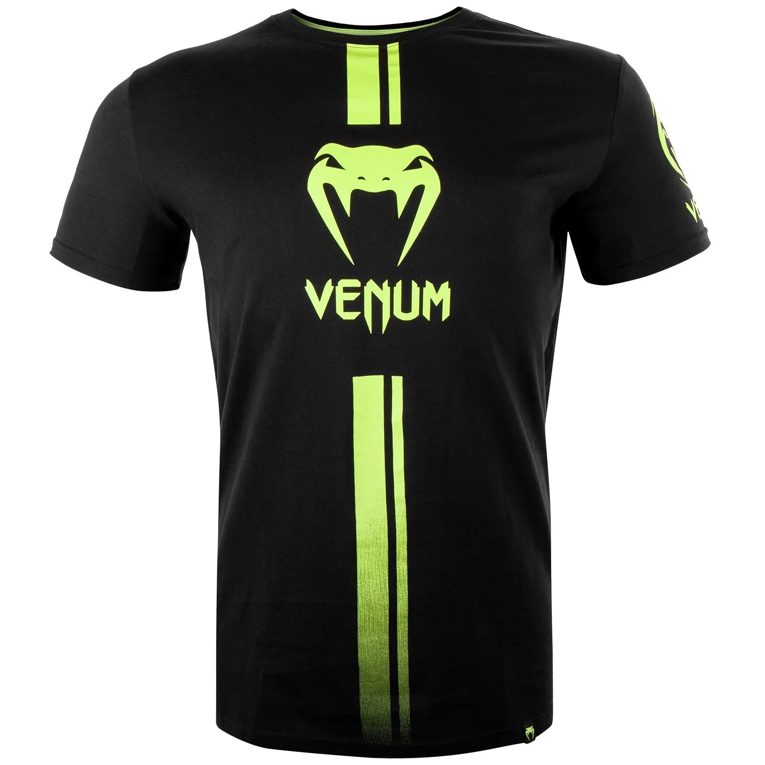Venum Logos T-Shirt - Schwarz/Neongelb