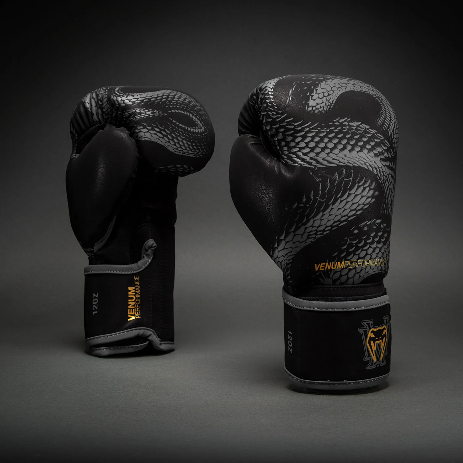 Venum Matupa Boxhandschuhe - Schwarz/Grau/Gold