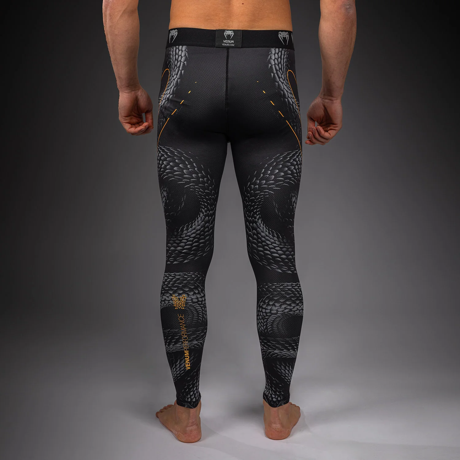 Venum Matupa Spats - Schwarz/Grau/Gold - Image 4