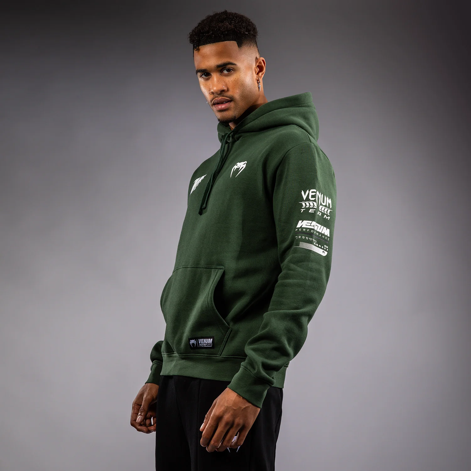 Venum Motorsport Hoodie - Tiefwald - Image 2