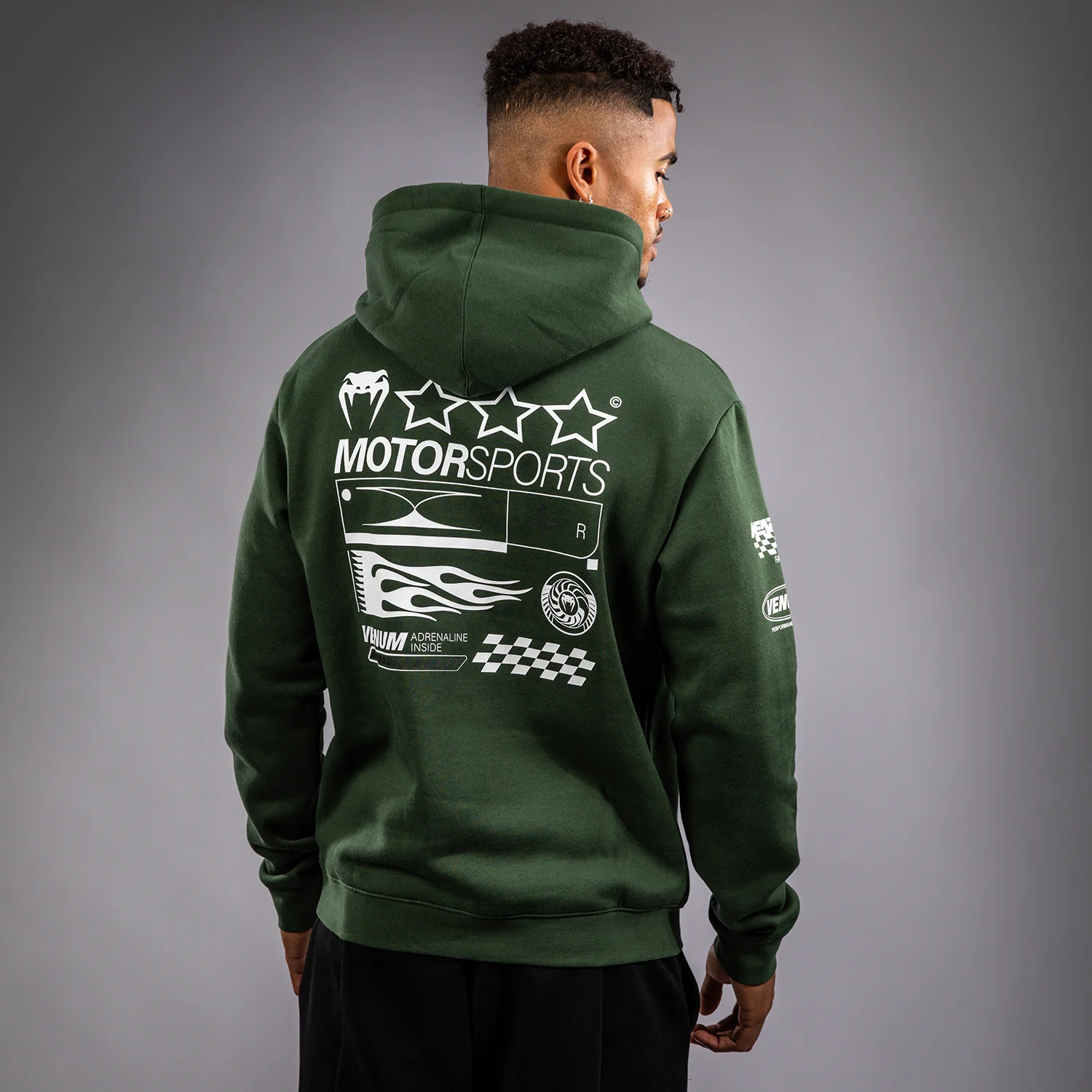 Venum Motorsport Hoodie - Tiefwald - Image 4