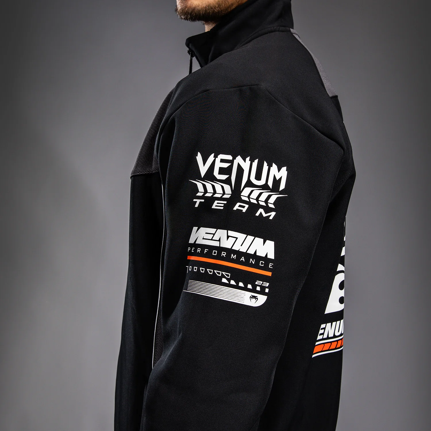 Venum Motorsport Softshell-Jacke - Tiefschwarz - Image 10